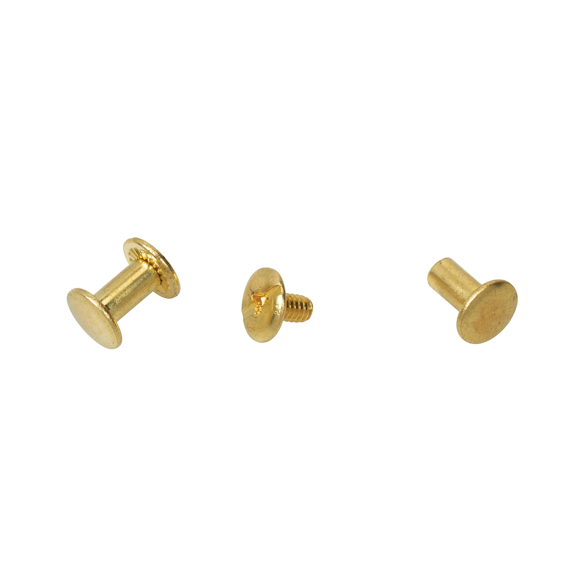 10-Pack of #D5038 Chicago Screws, Plain, 3/8" - Image 3