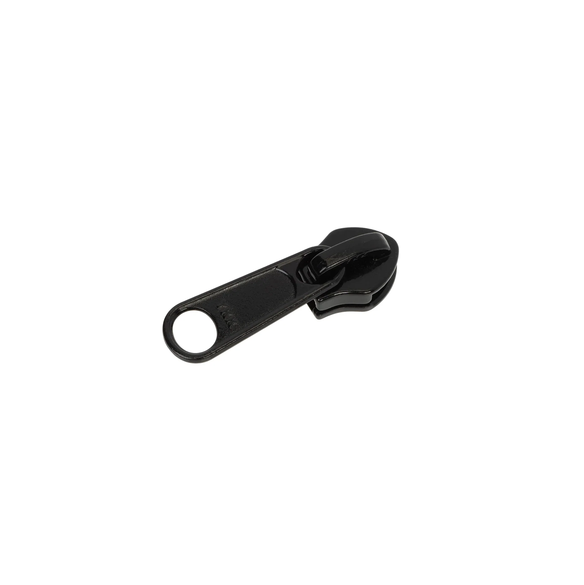 #10 Black, Coil, YKK, Long Tab Semi-Swivel Slider, Zinc Alloy, #10C-1-BLK - Image 3