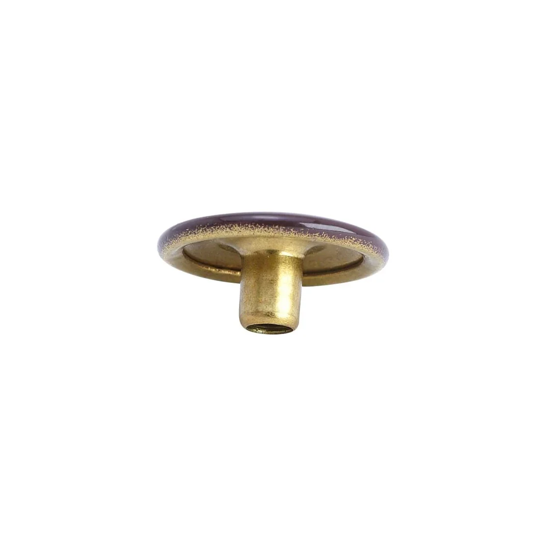 DOT® Baby Durable™ Line 20 Brown Enamel Cap, Solid Brass - Image 4
