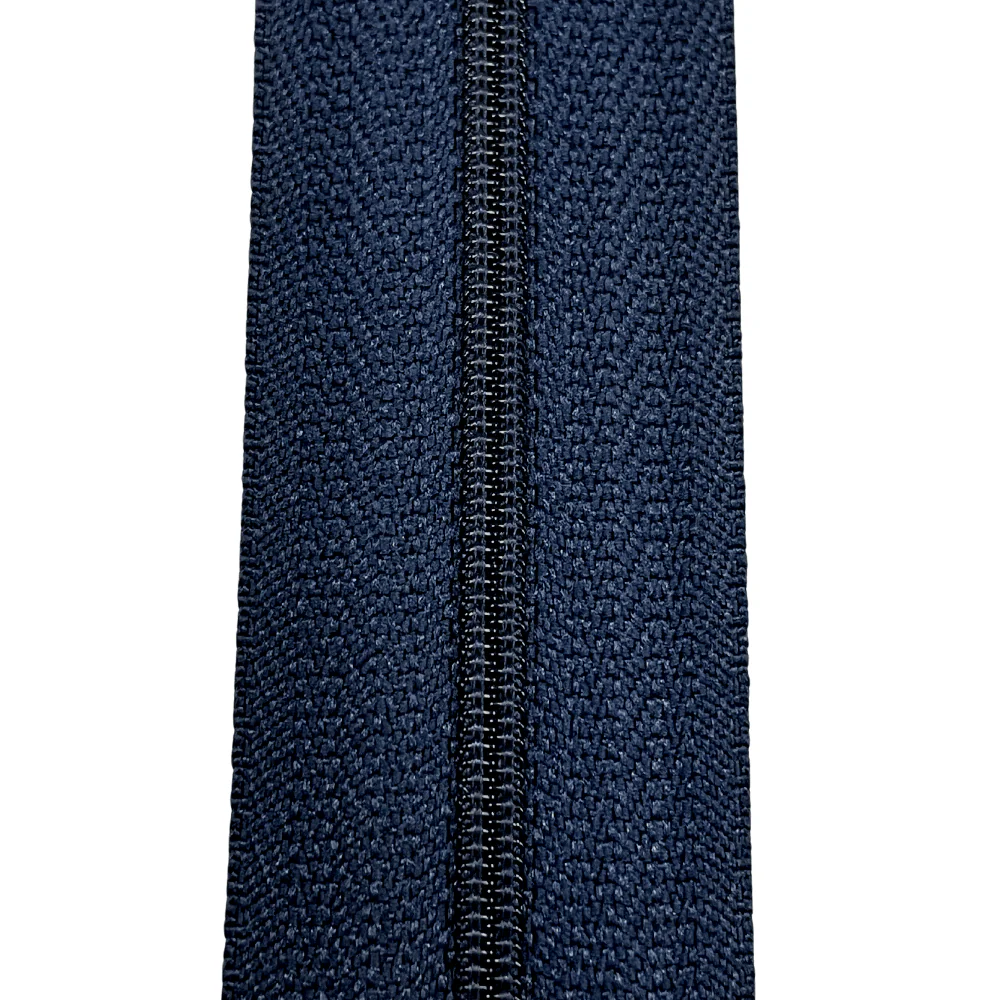 #2.5 Navy, YKK Coil Zipper Tape, Nylon