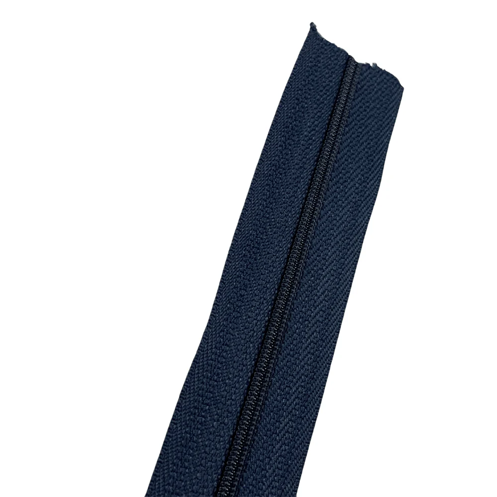 #2.5 Navy, YKK Coil Zipper Tape, Nylon - Image 3