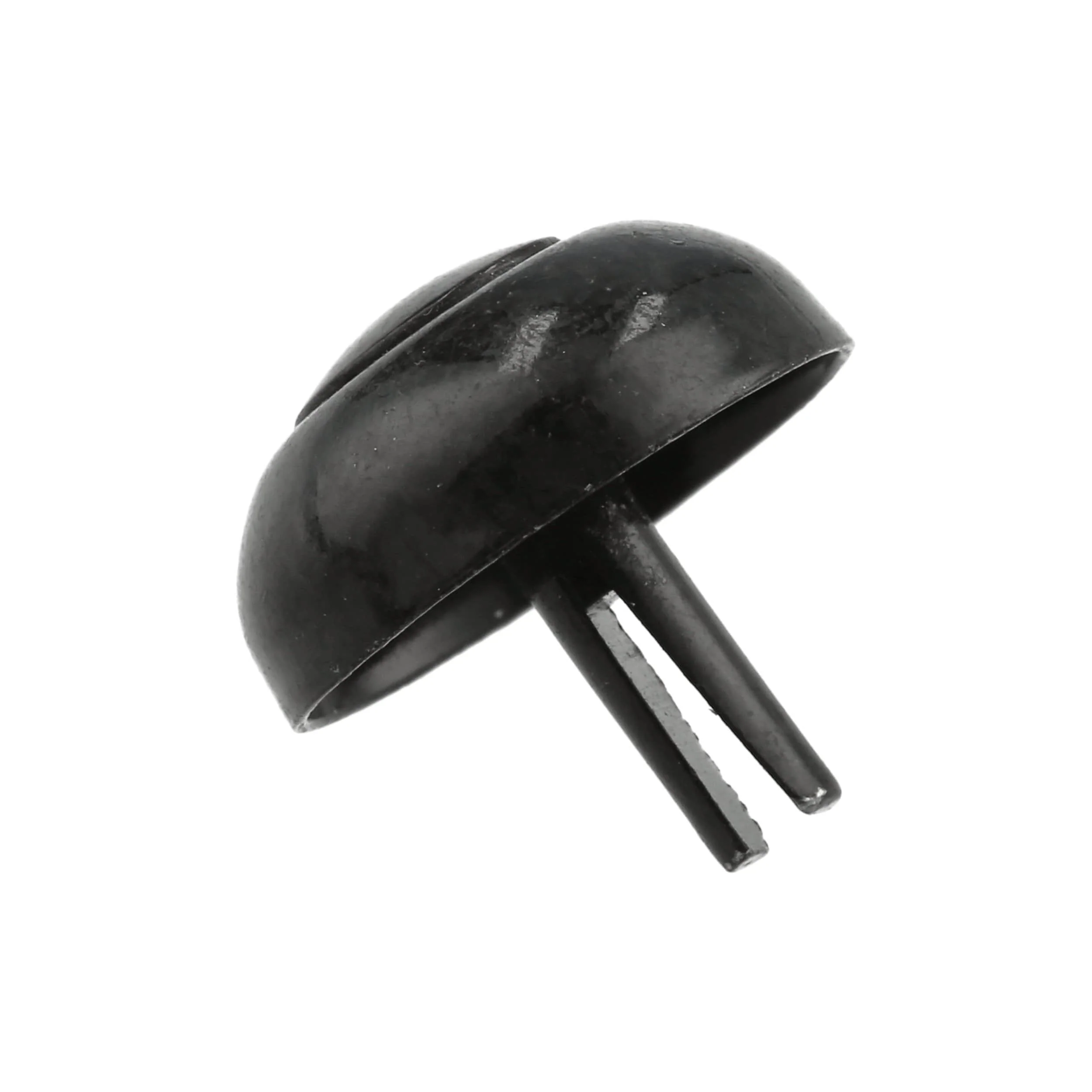 17mm Black, Bottom Stud, Steel-PK10 - Image 3