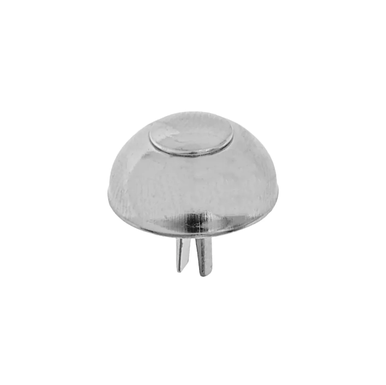 17mm Nickel, Round Handbag Bottom Stud, Steel-PK10, #312-6-16-NP - Image 3