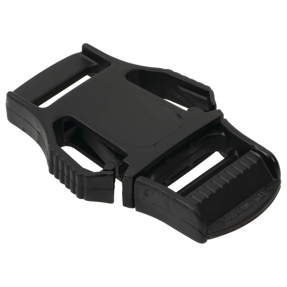 #5605 Wide guard Side Release Buckle Black, 3/4" - Image 4
