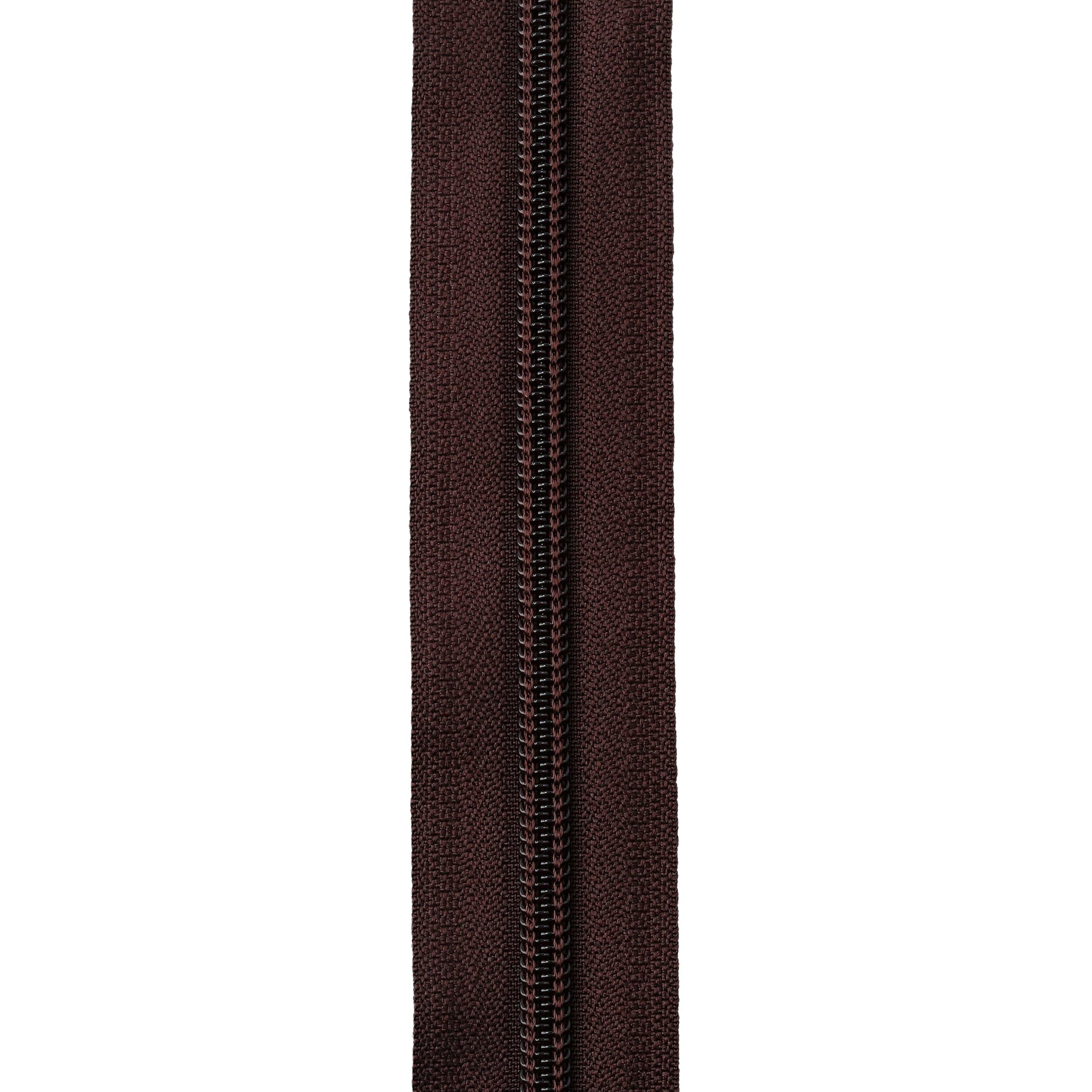 #5 Coil, Brown, 30" YKK Separating Jacket Zipper, Nylon - Image 2