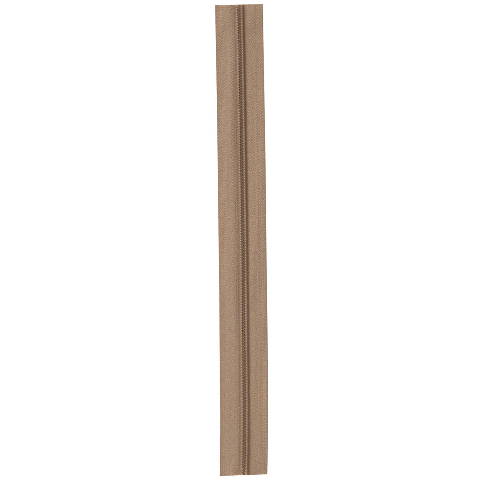 #5 Beige, YKK Coil Zipper Tape, Nylon - Image 2
