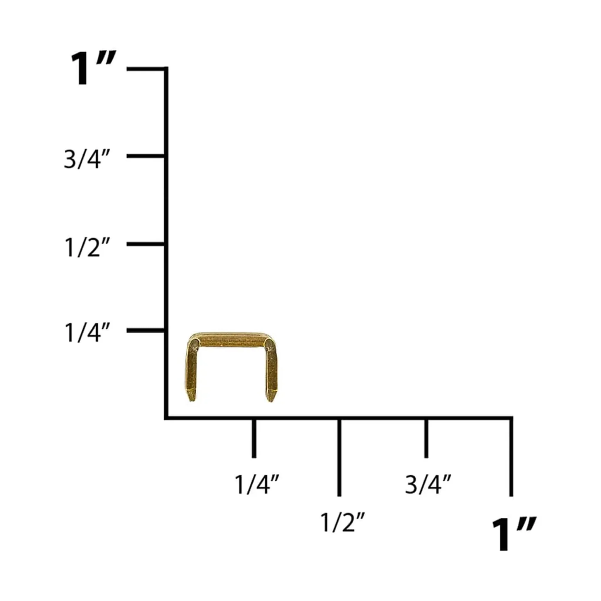 #5 Antique Brass, YKK 4-Prong Bottom Stop, Zinc Alloy-PK10 - Image 3