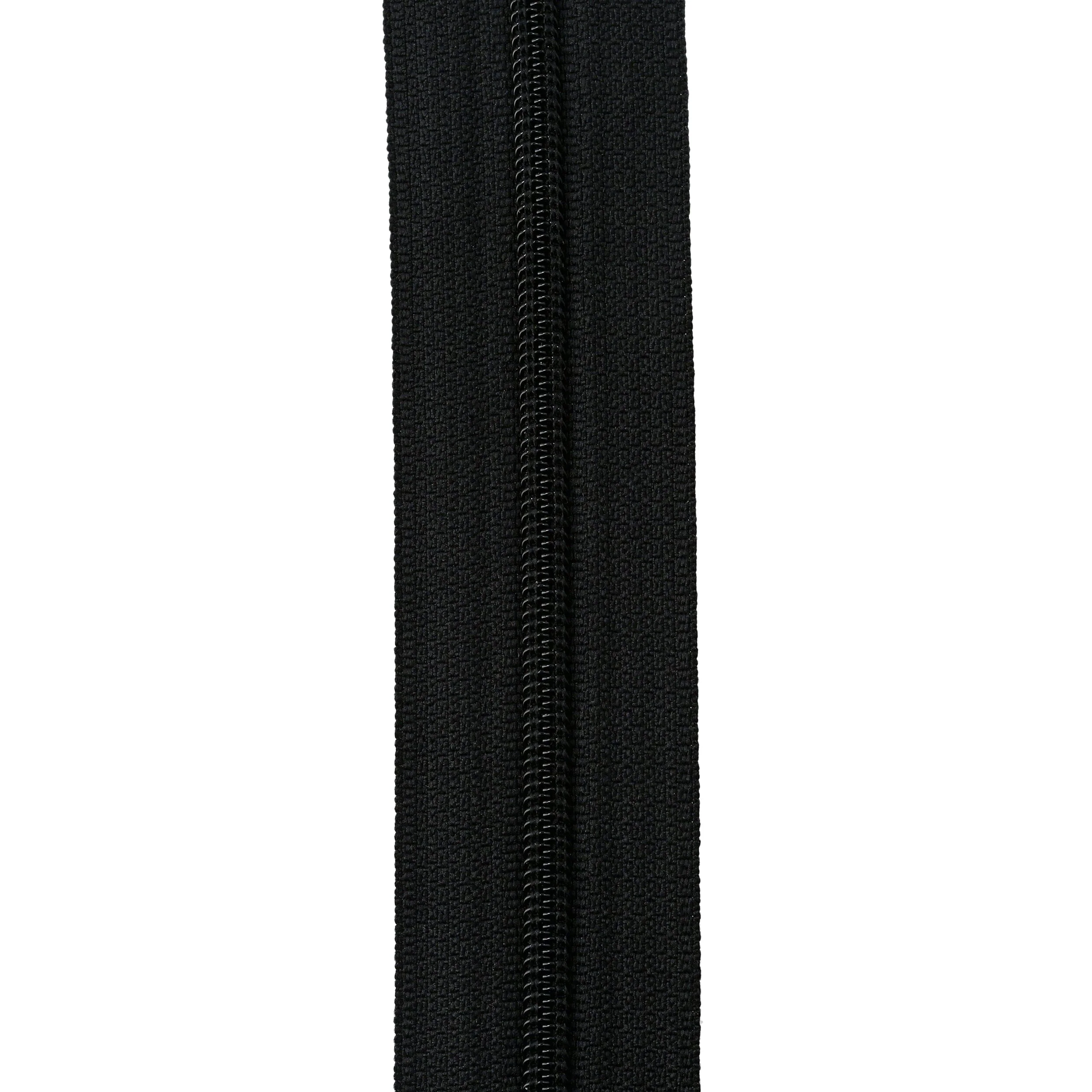 #5 Black, YKK Racquet Coil Zipper Tape, Nylon