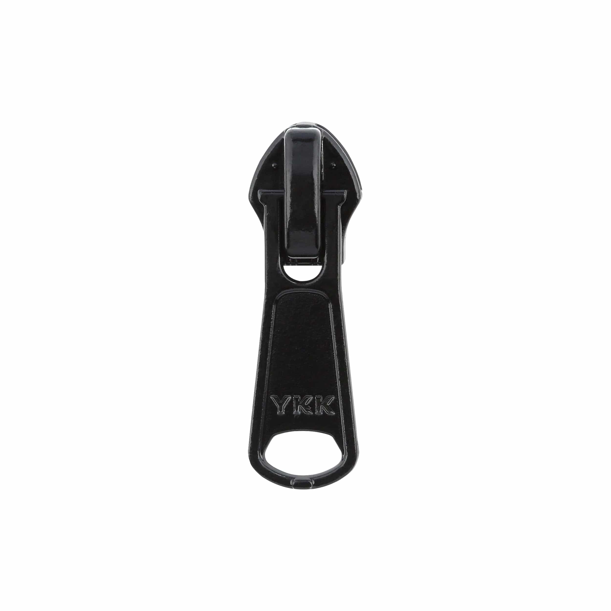 #8 Black, Coil, YKK Invisible Auto Lock Zipper Slider, Zinc Alloy