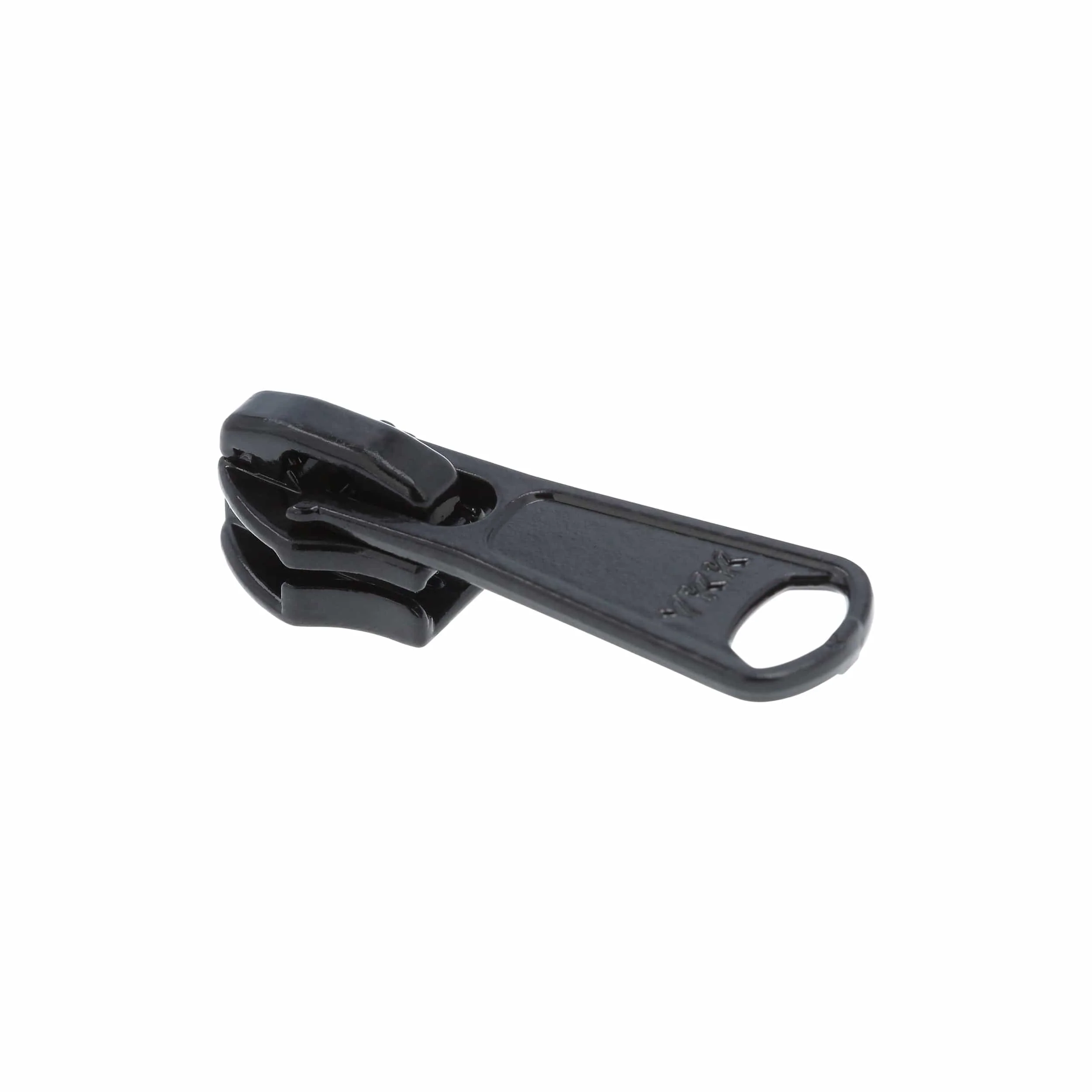#8 Black, Coil, YKK Invisible Auto Lock Zipper Slider, Zinc Alloy - Image 2