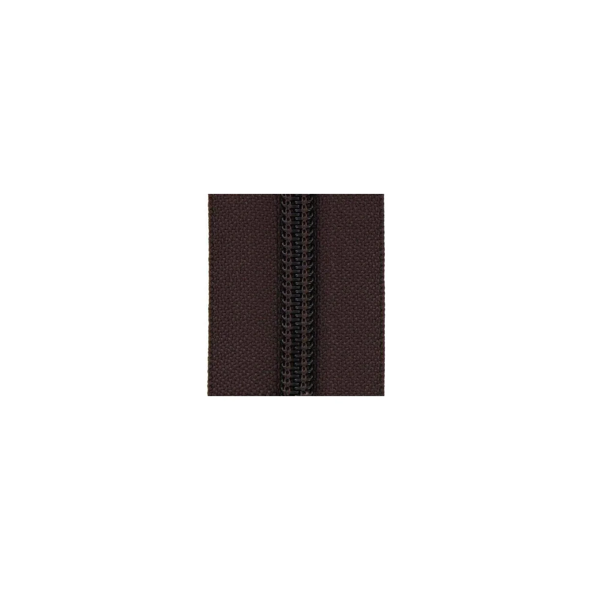 #8 Brown, YKK Coil Zipper Tape, Nylon