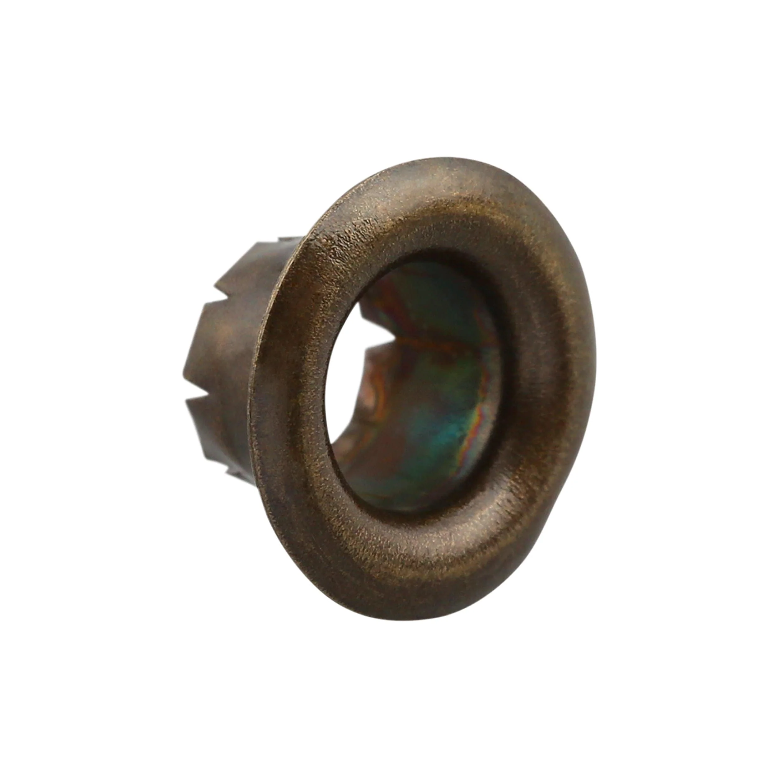 6.7mm Antique Brass, Eyelet, Steel - 24 pk - Image 5
