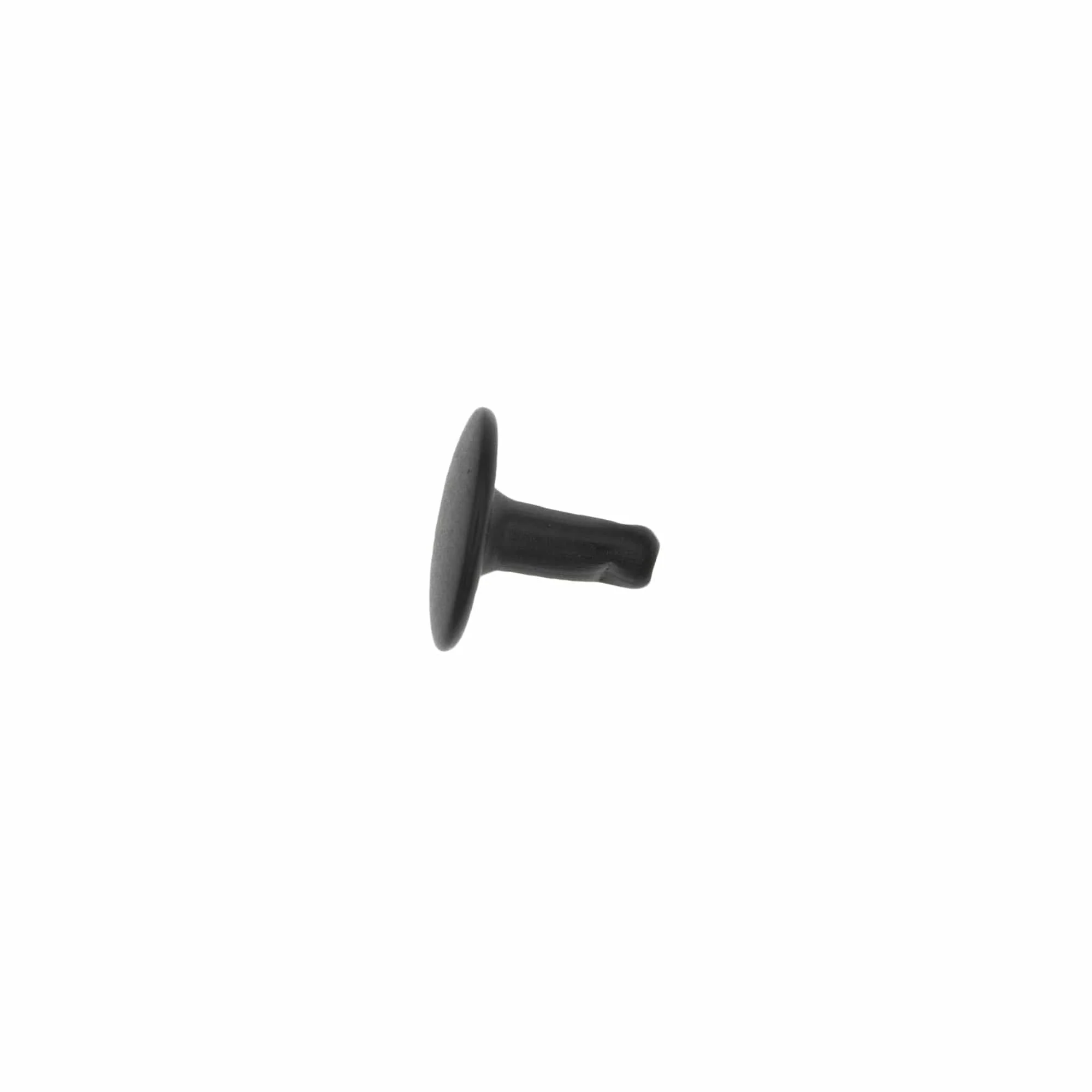 8mm Black, 11mm Head Diameter Double Cap Jiffy Rivets, Iron, 100-pack - Image 3