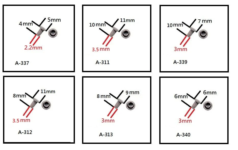 8mm Black, 9mm Head Diameter Double Cap Jiffy Rivets, Iron, 100-pack - Image 5