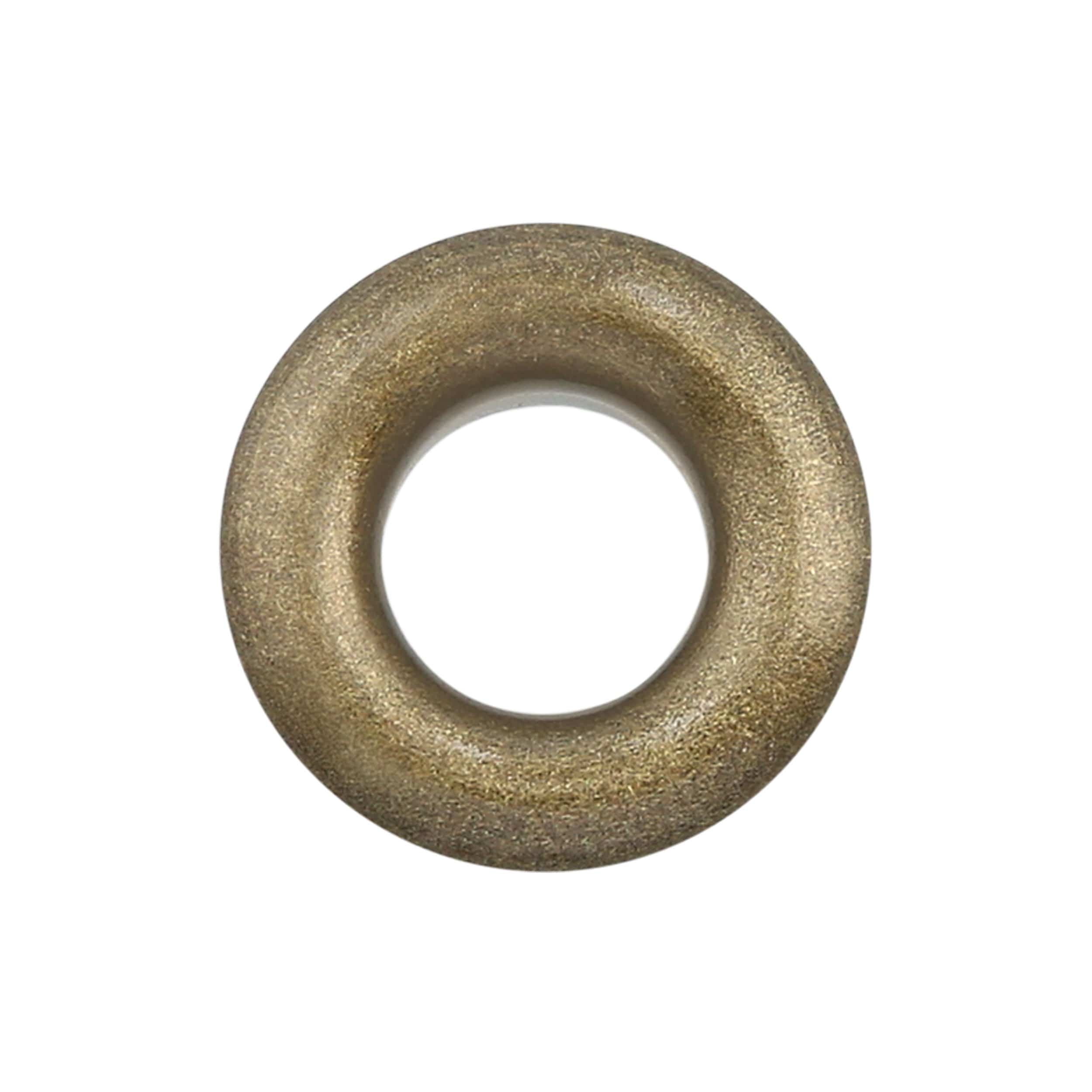 5.3mm Antique Brass, Eyelet, Solid Brass - 12 pk - Image 2