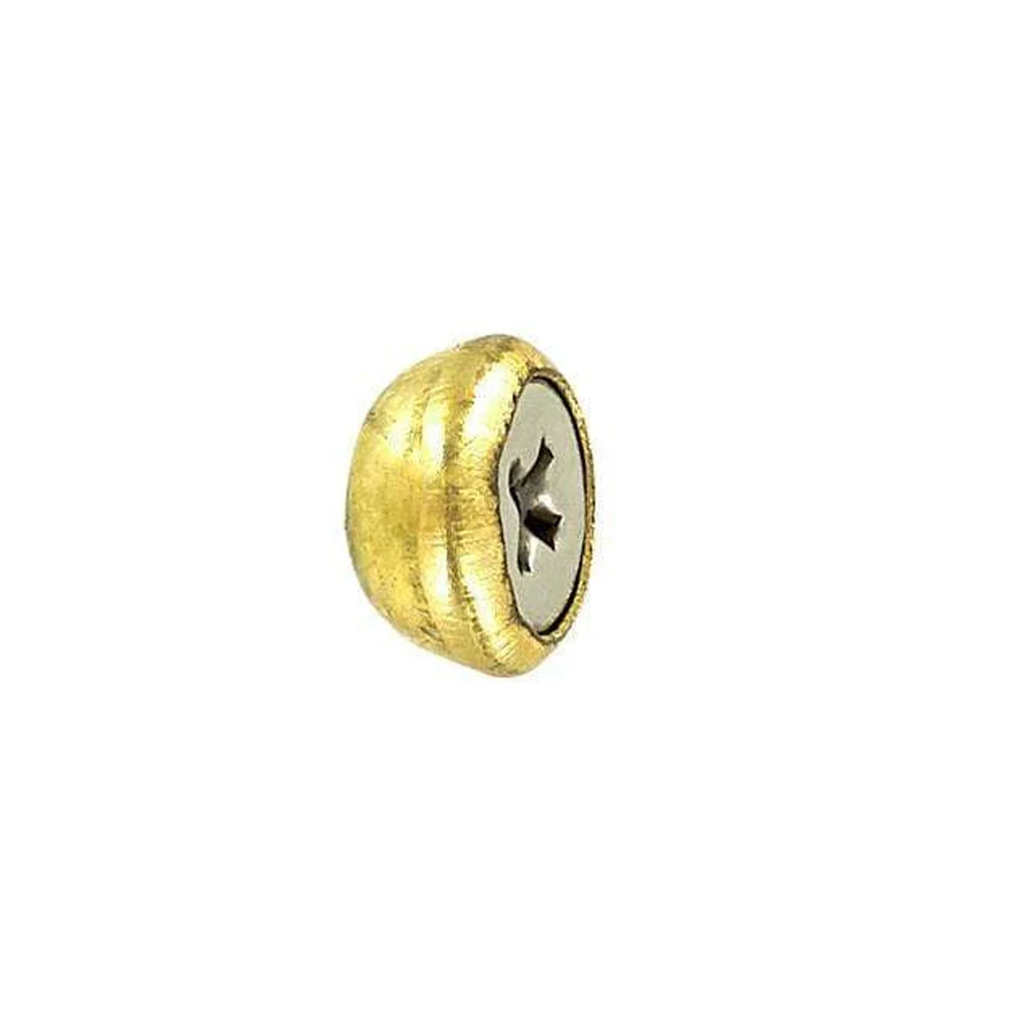 9mm Gold, Push Button, Steel - PK10 - Image 3