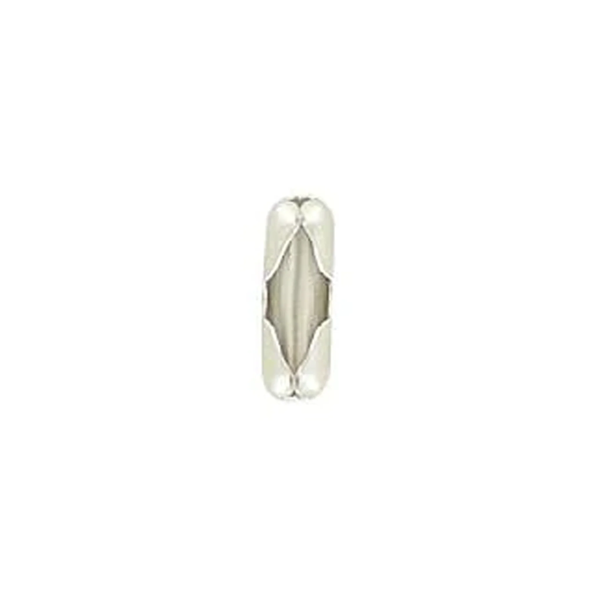 1/2" Nickel, Beaded End Connectors, Steel