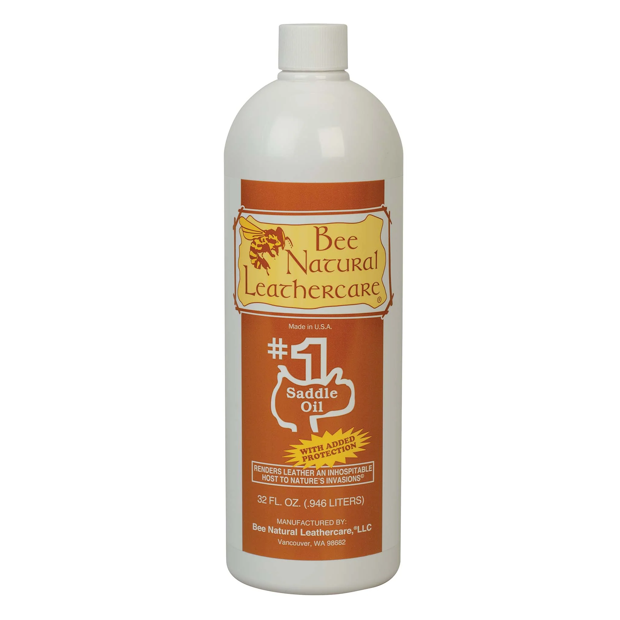 Bee Natural Leathercare® #1 Saddle Oil with Added Protection - Image 3