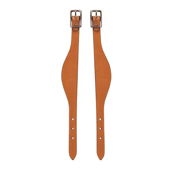 Bridle Leather Fender Hobbles, Flared - Image 2