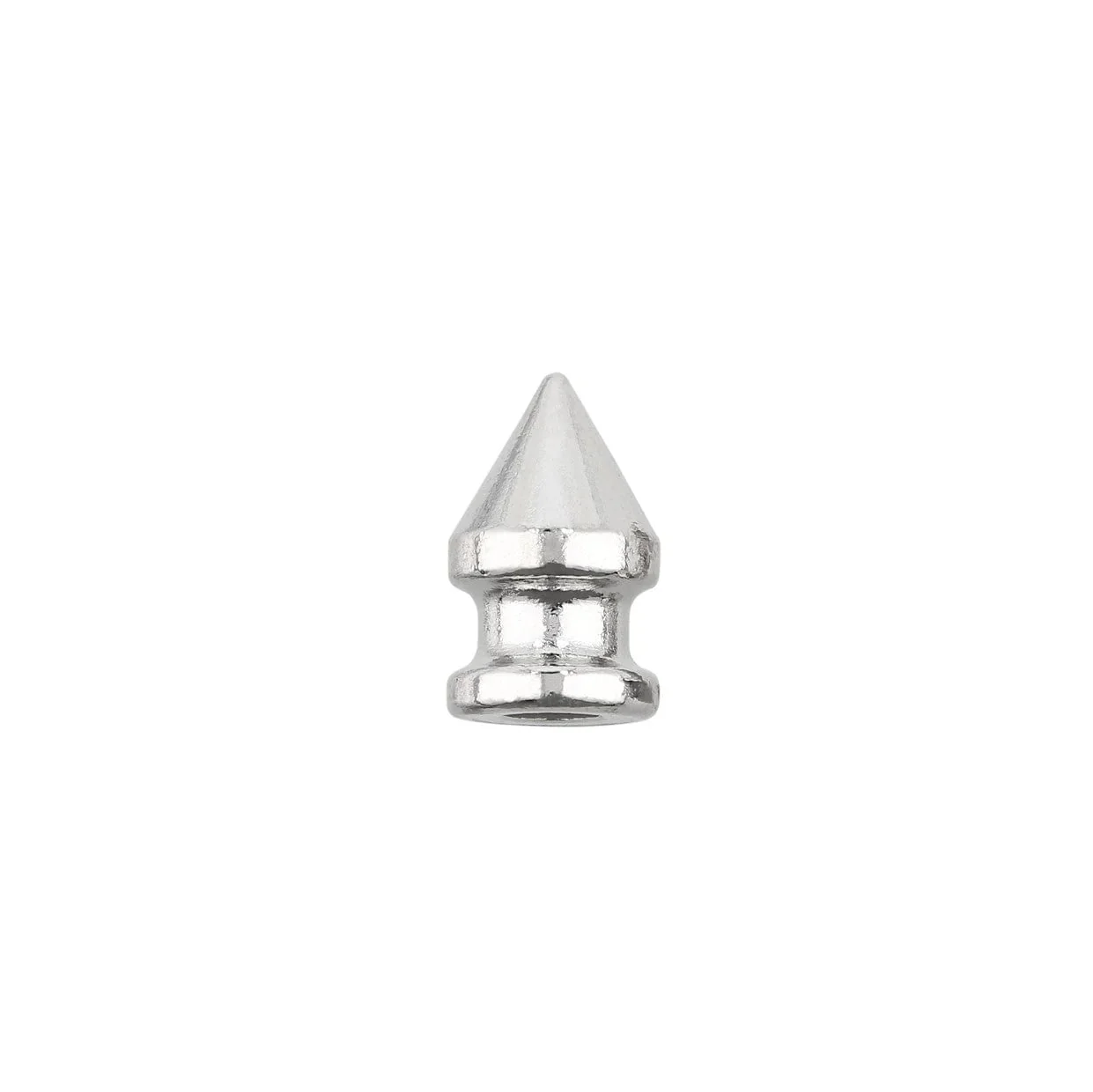 8mm Nickel, Spike Stud, Zinc Alloy - PK10 - Image 4
