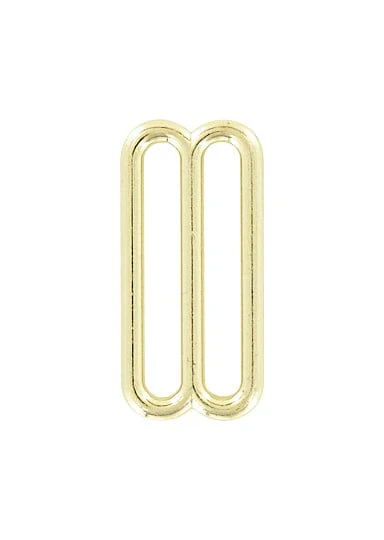 1 1/2" Brass, Cast Rounded Tri Bar Slide, Zinc Alloy