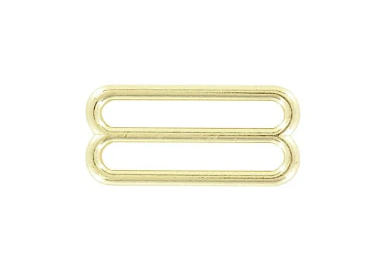 1 1/2" Brass, Cast Rounded Tri Bar Slide, Zinc Alloy - Image 2