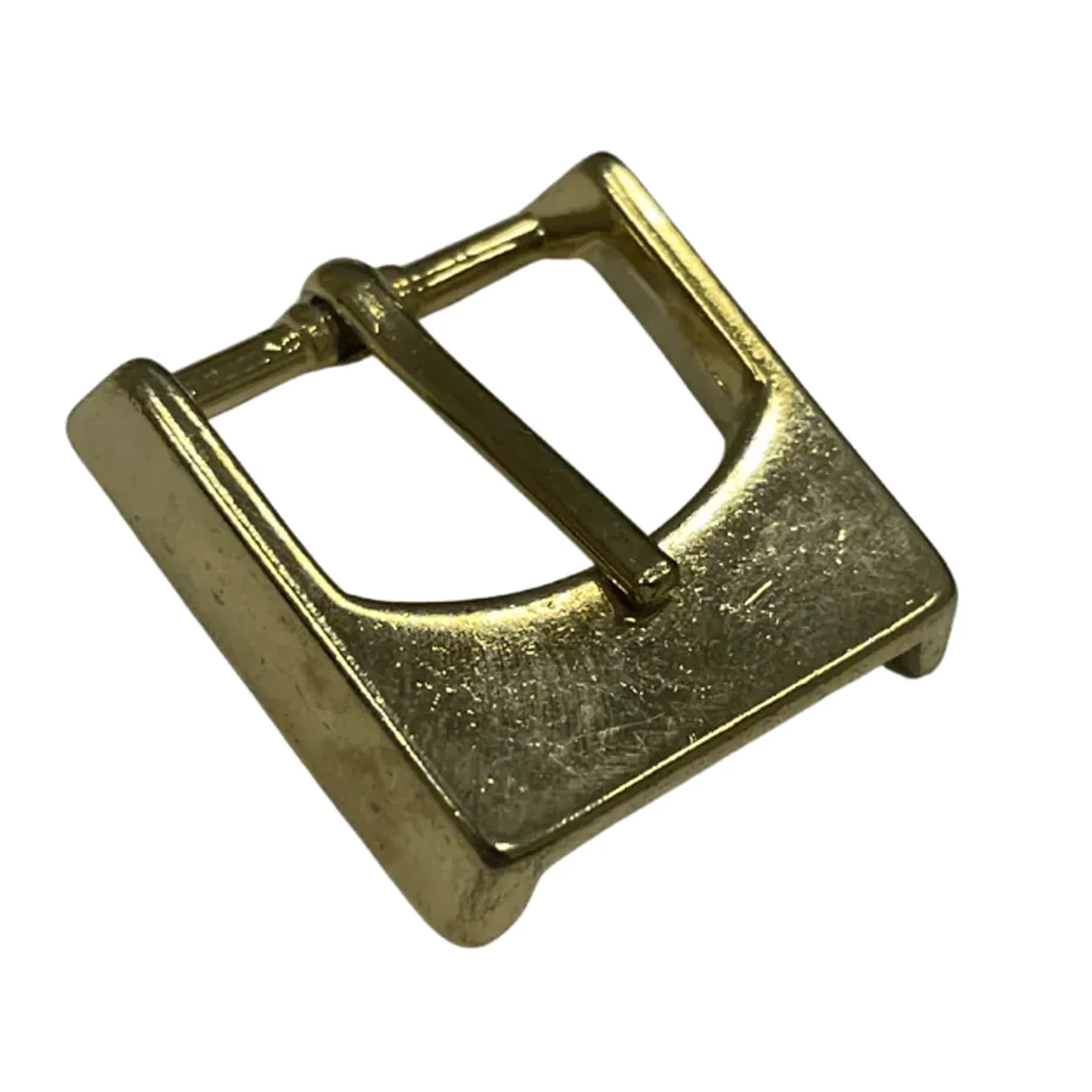 3/4" Gold, Heel Bar Buckle, Zinc Alloy - Image 3