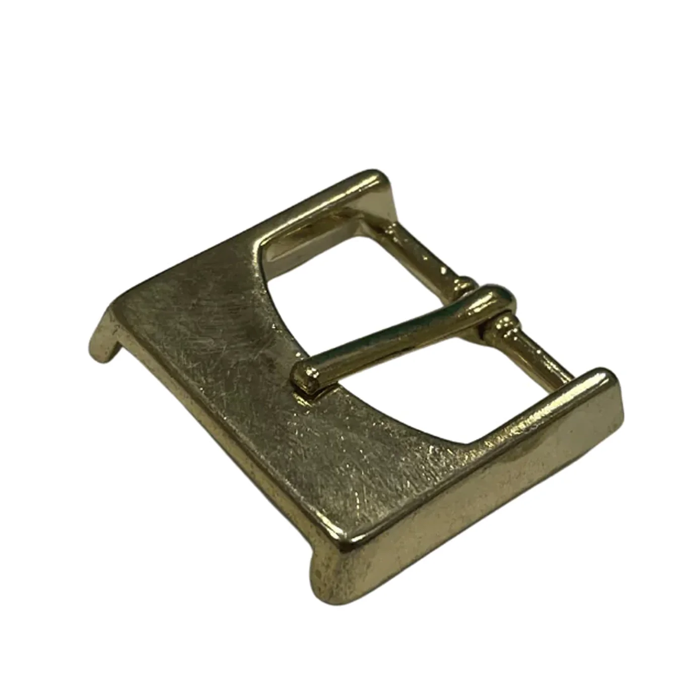 3/4" Gold, Heel Bar Buckle, Zinc Alloy - Image 4