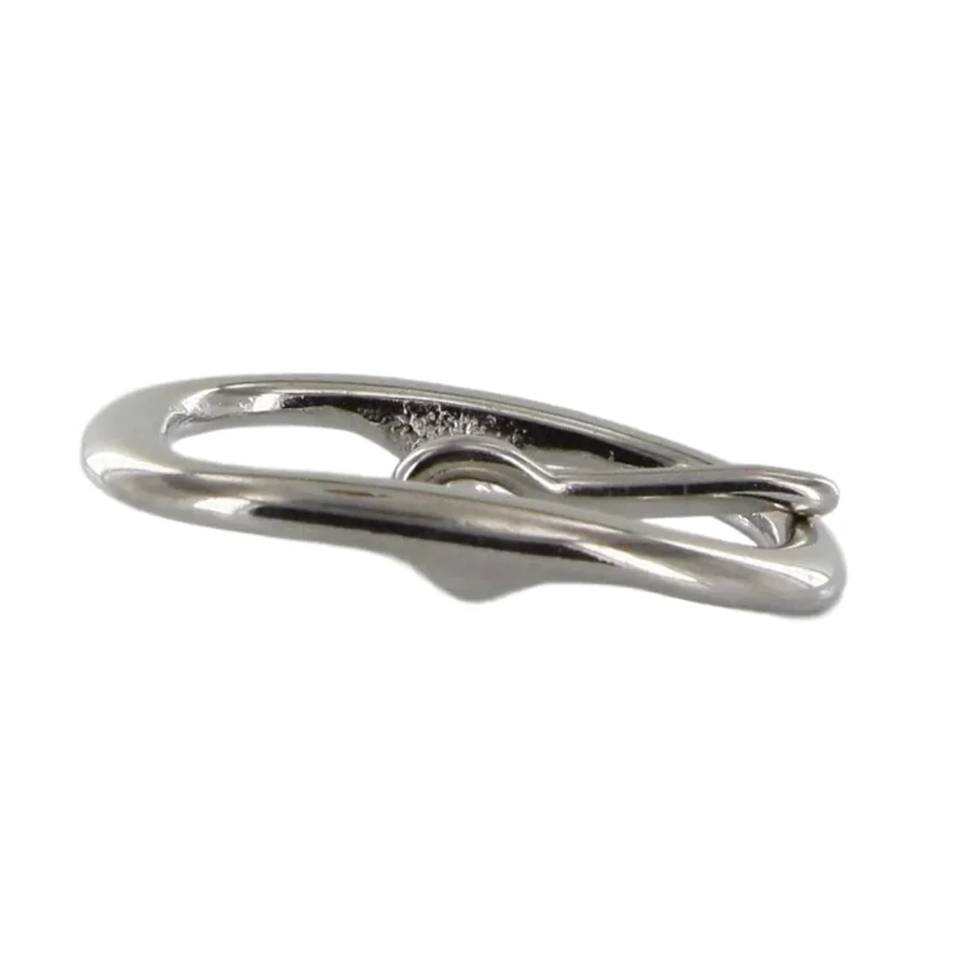 1" Nickel, 1.5"x1.75" Center Bar Buckle, Solid Brass - Image 4