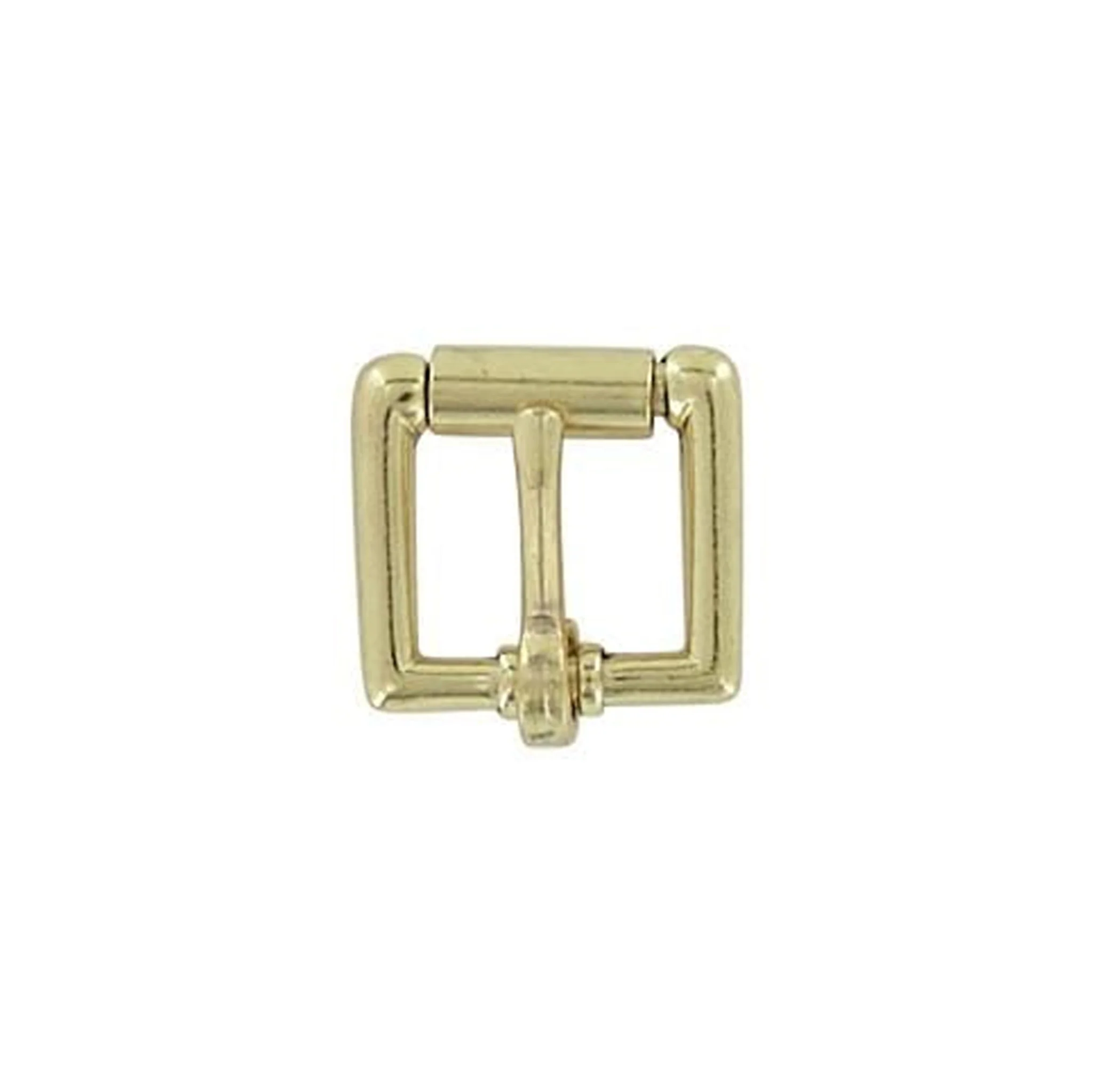 5/8" Brass, Heel Bar Roller Buckle, Zinc Alloy - Image 2