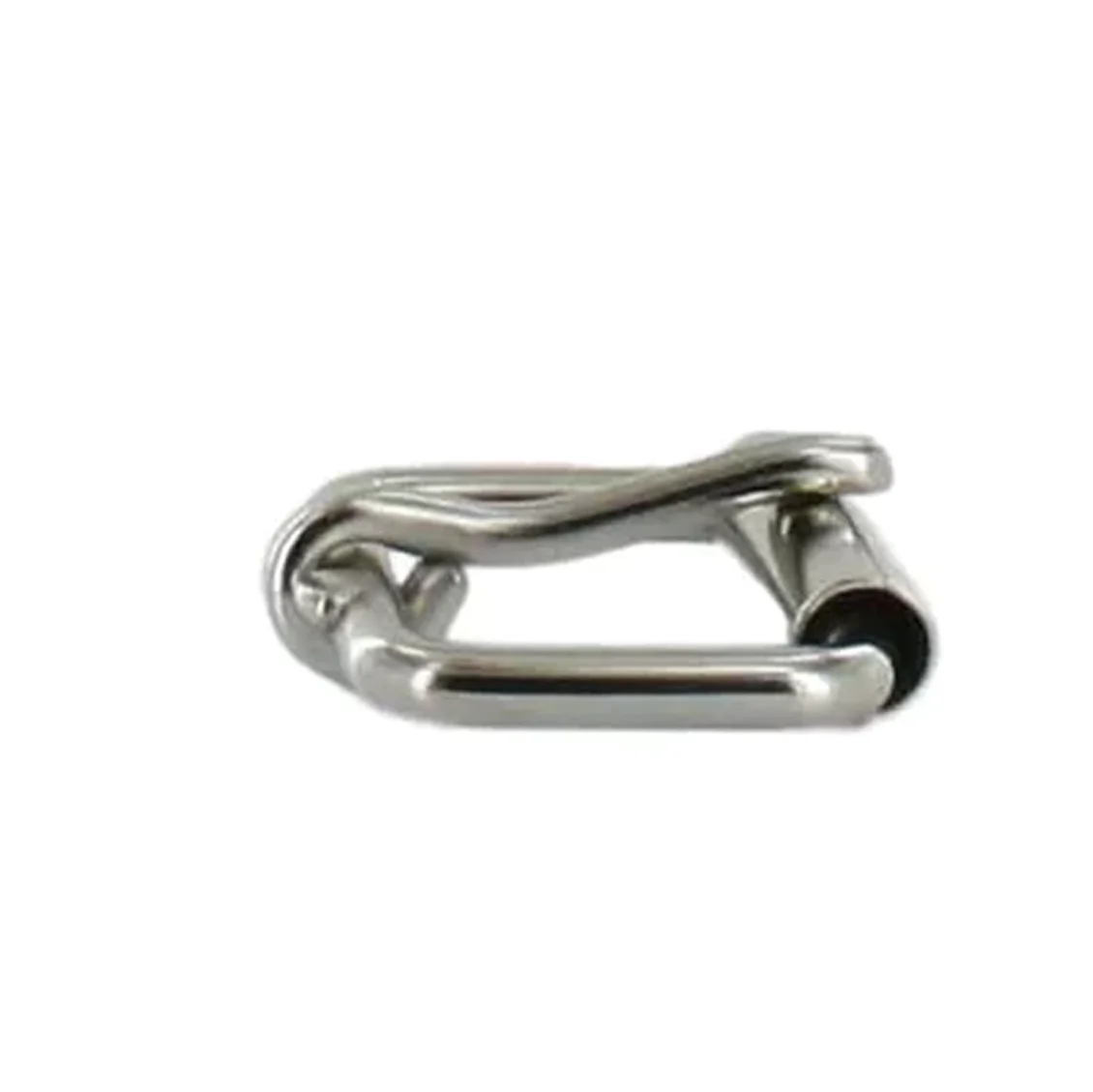 1 1/2" Nickel, Heel Bar Roller Buckle, Steel - Image 4
