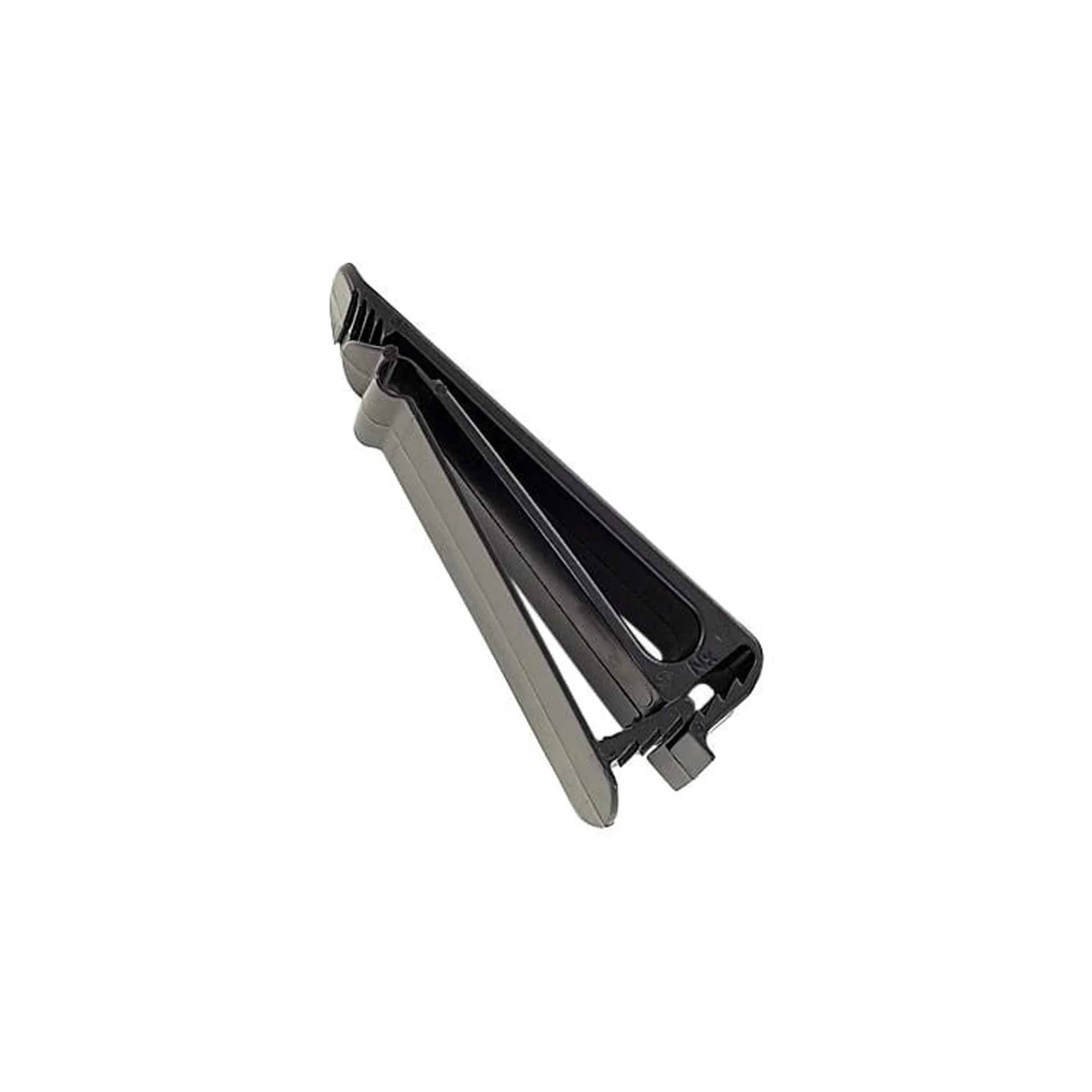 2 1/4" Black, Clip, Plastic - Image 3