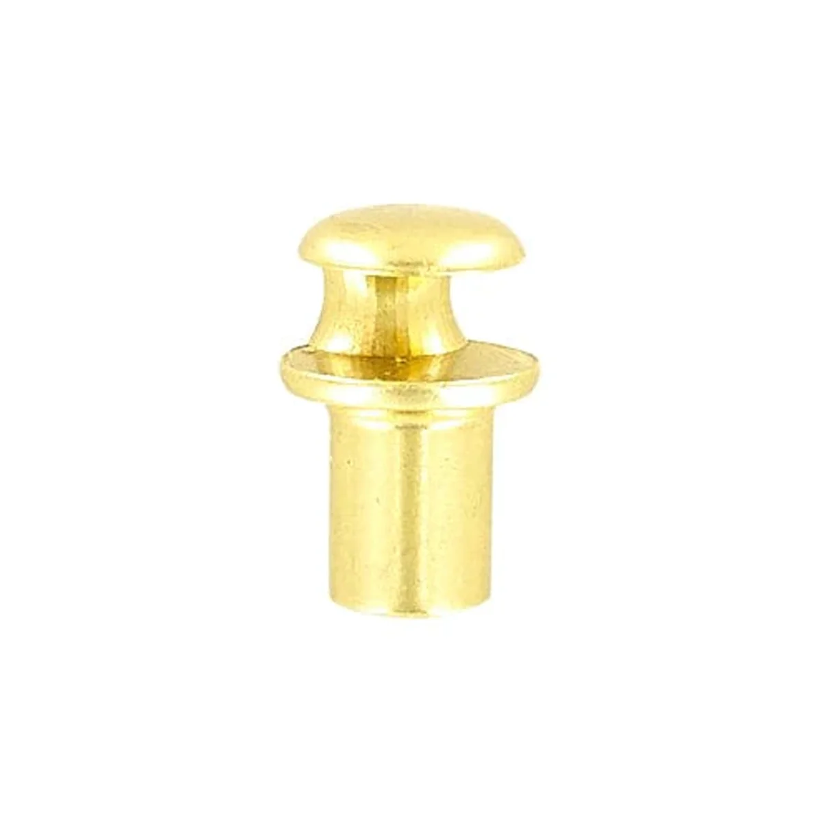 1/2" Brass, Boot Lace Eyelet Hook, Solid Brass - Image 3