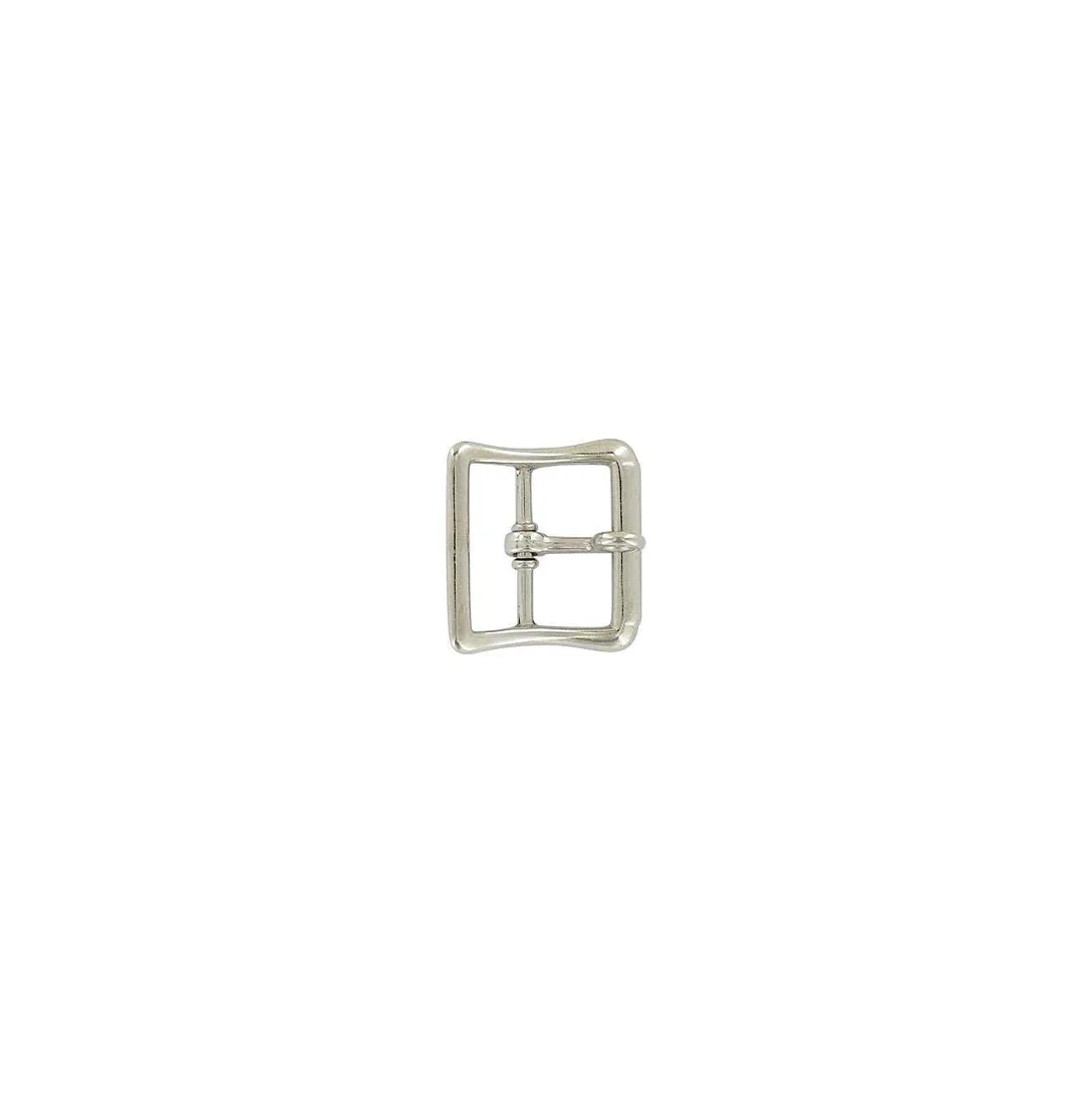 1 1/4" Nickel, Locking Imitation Roller Buckle, Zinc Alloy
