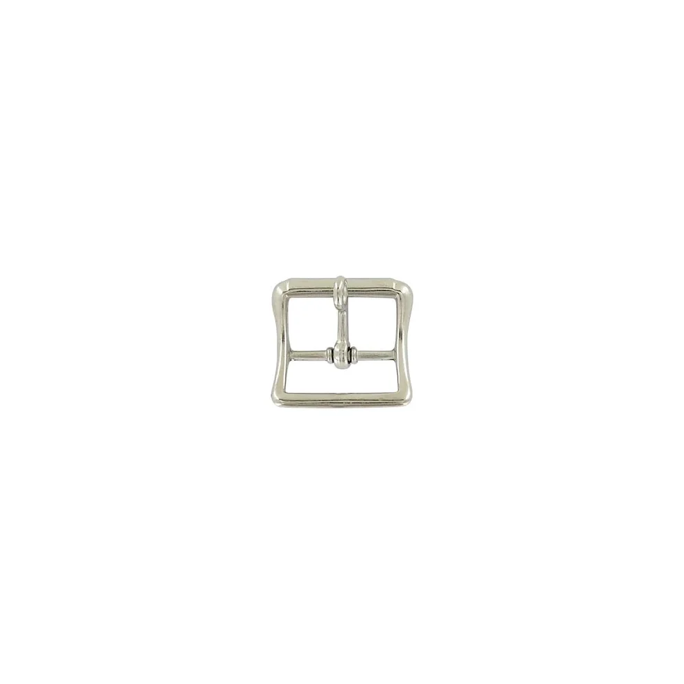 1 1/4" Nickel, Locking Imitation Roller Buckle, Zinc Alloy - Image 3