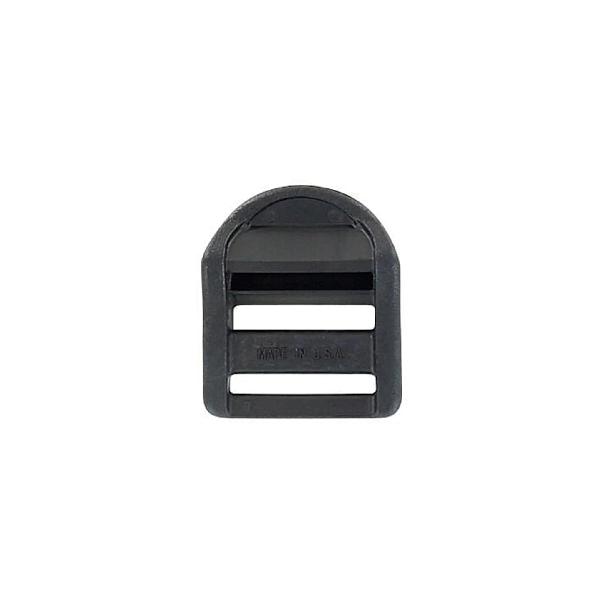 1" Black, Curved Tension Lock, Plastic - Image 4
