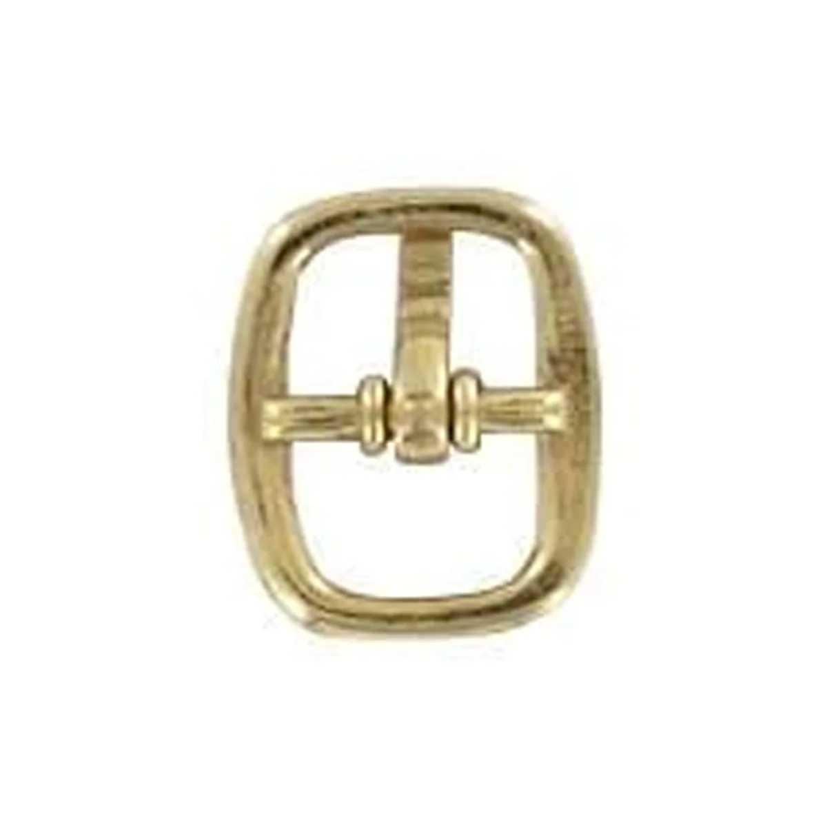 1/4" Gold, Center Bar Buckle, Zinc Alloy - Image 3