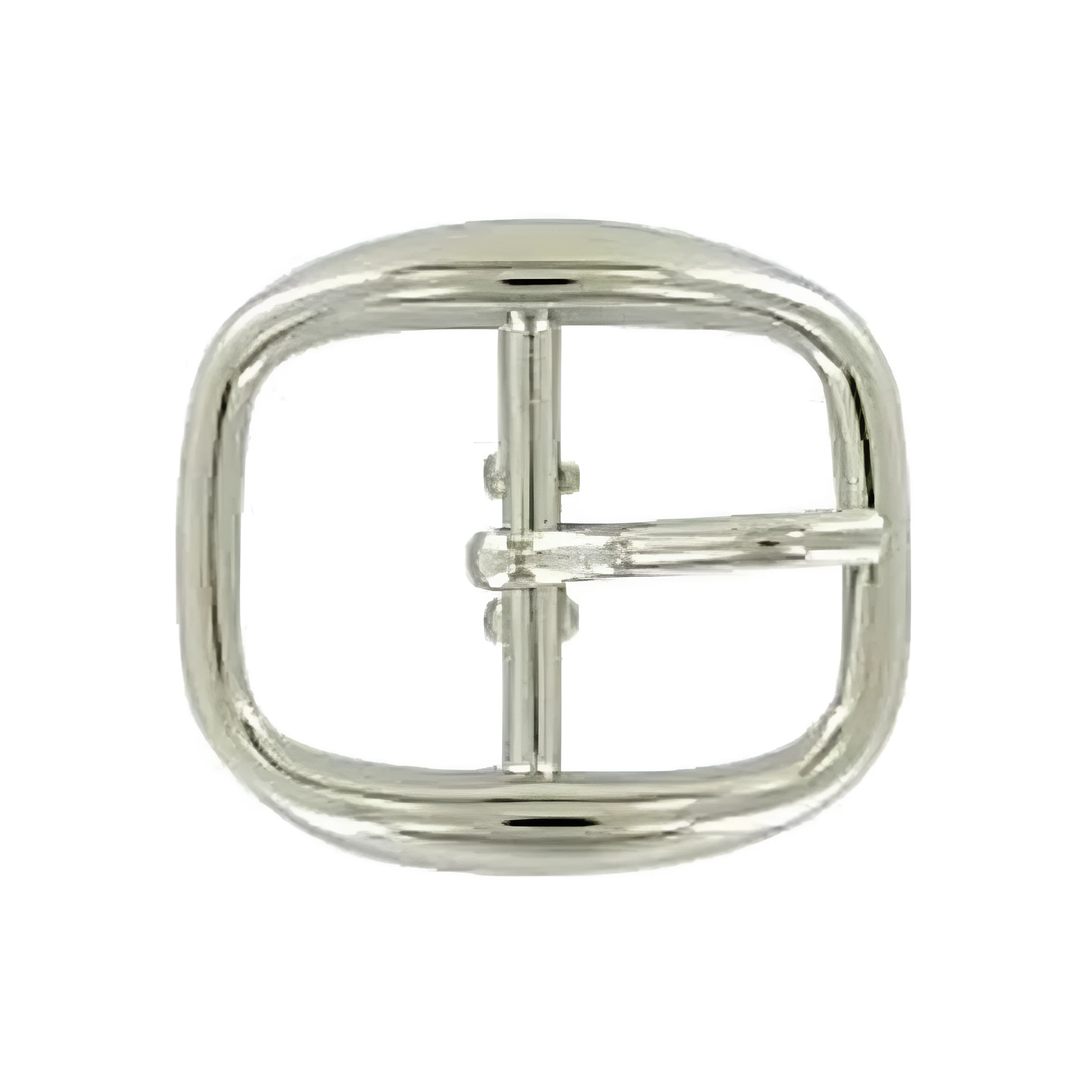 1/2" Nickel, 20x23mm Center Bar Buckle, Zinc Alloy - Image 4