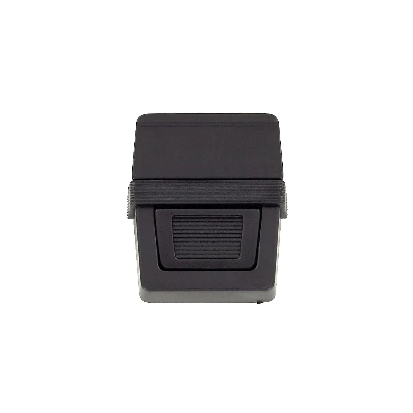 1 1/2" Black, Tuck Catch, Plastic