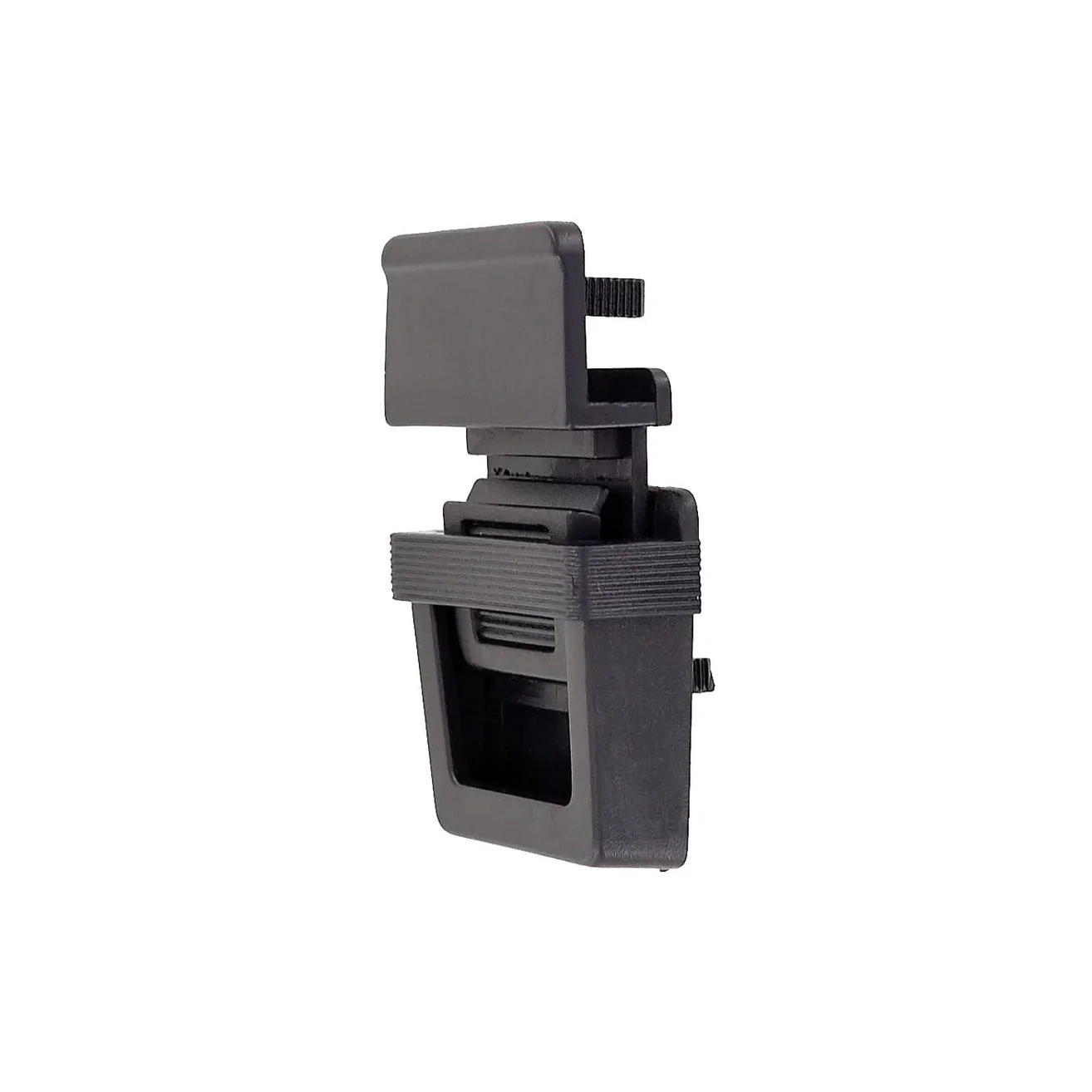 1 1/2" Black, Tuck Catch, Plastic - Image 4