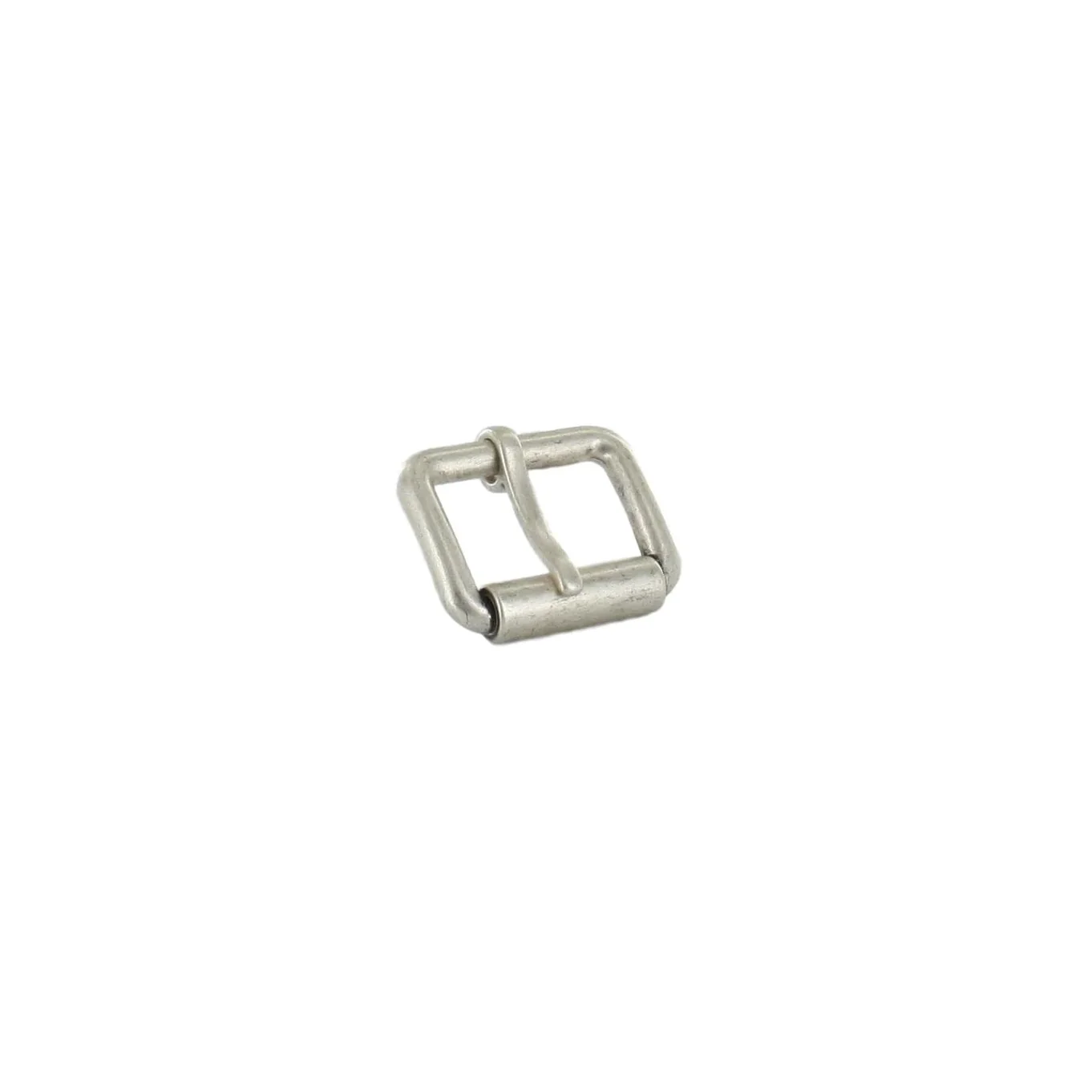 1 1/2" Brushed Nickel, Heel Bar Roller Buckle, Zinc Alloy - Image 6