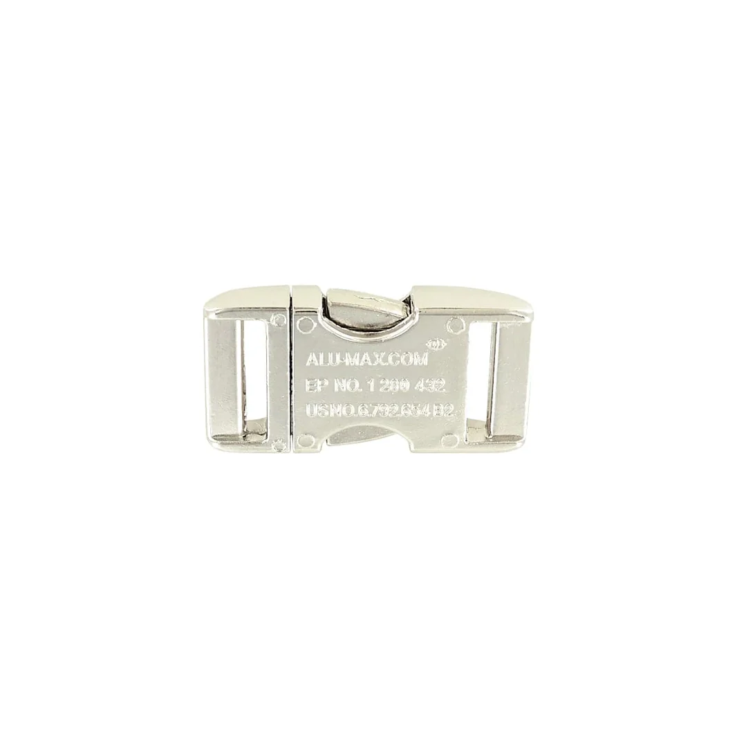 1" Nickel, Side Squeeze Buckle, Aluminum - Image 4