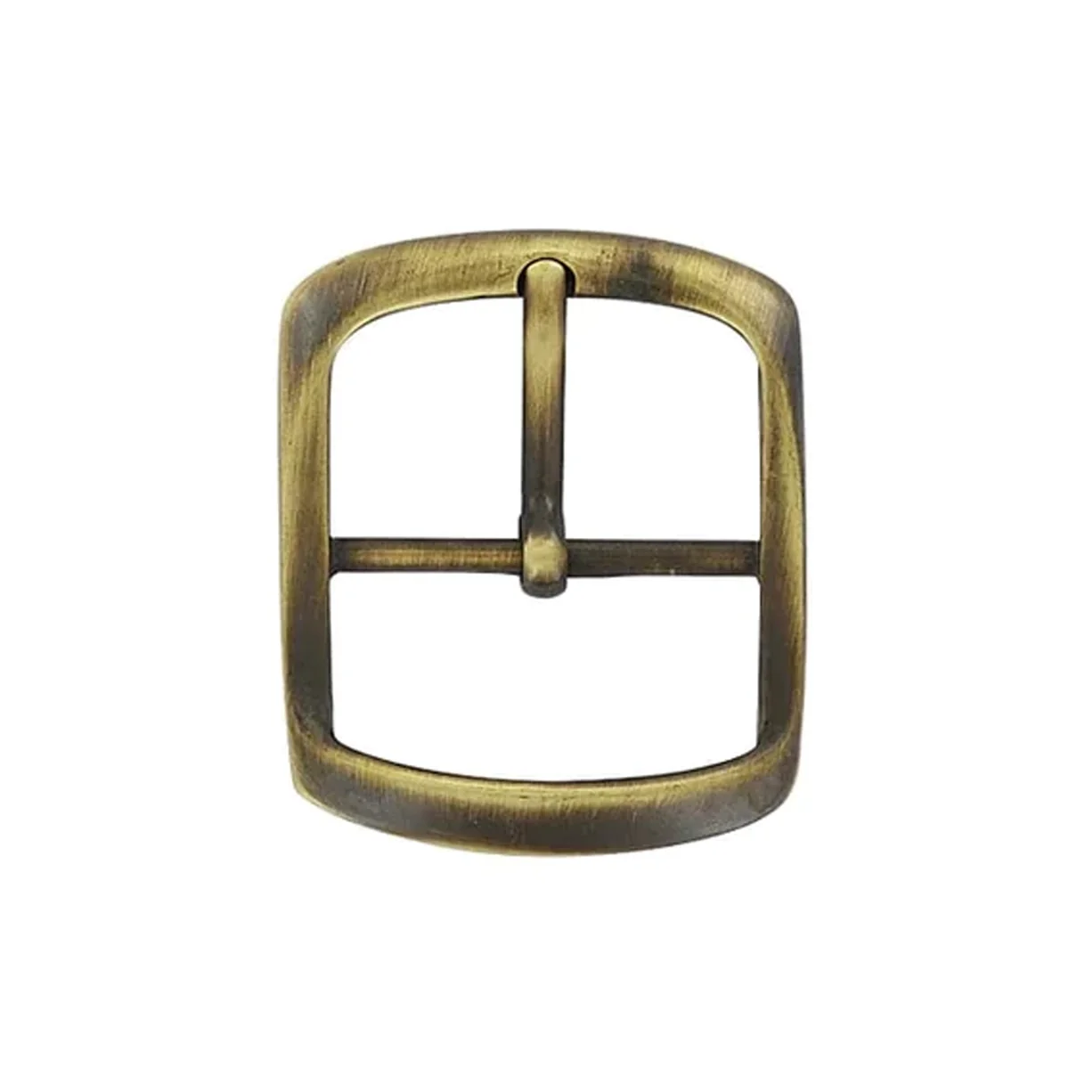 1 1/2" Antique Brass, Center Bar Buckle, Zinc Alloy - Image 4