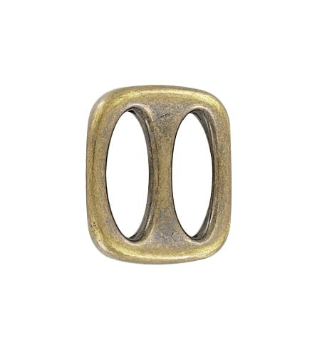 1" Antique Brass, Cast Slide Ring, Zinc Alloy - Image 2