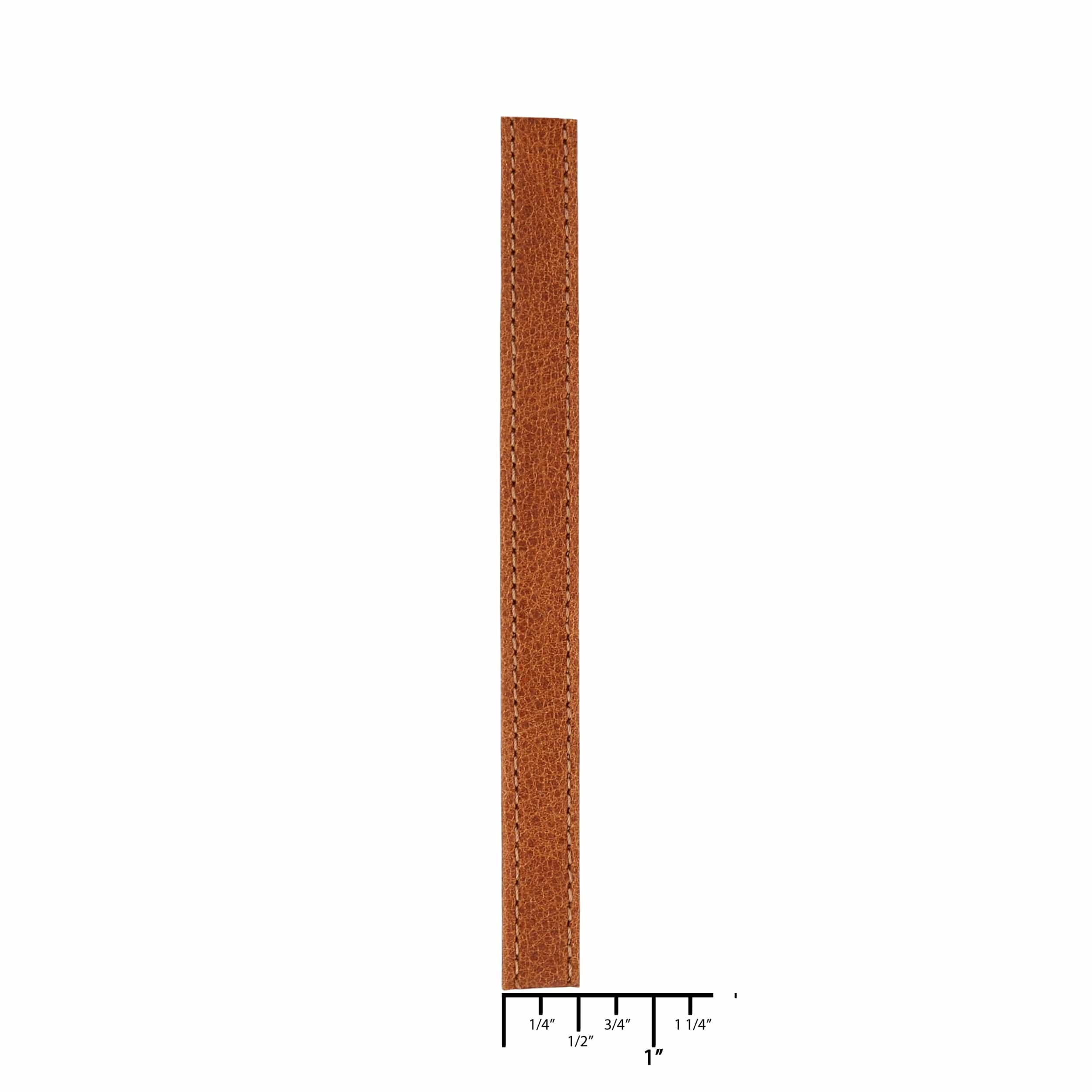 1/2" Medium Brown, Leather Strapping, Leather - Image 3