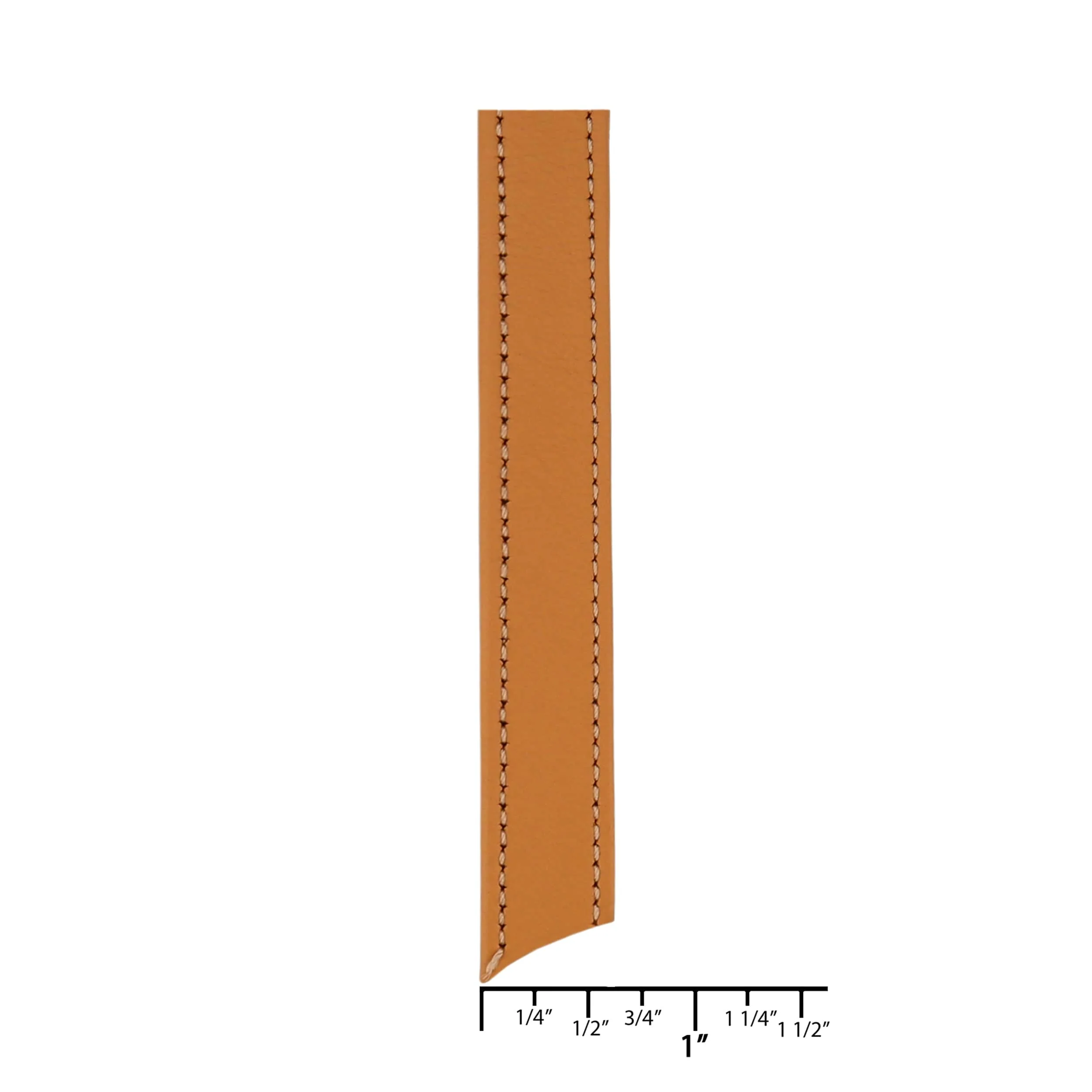 5/8" Light Brown, Leather Strapping, Leather - Image 3
