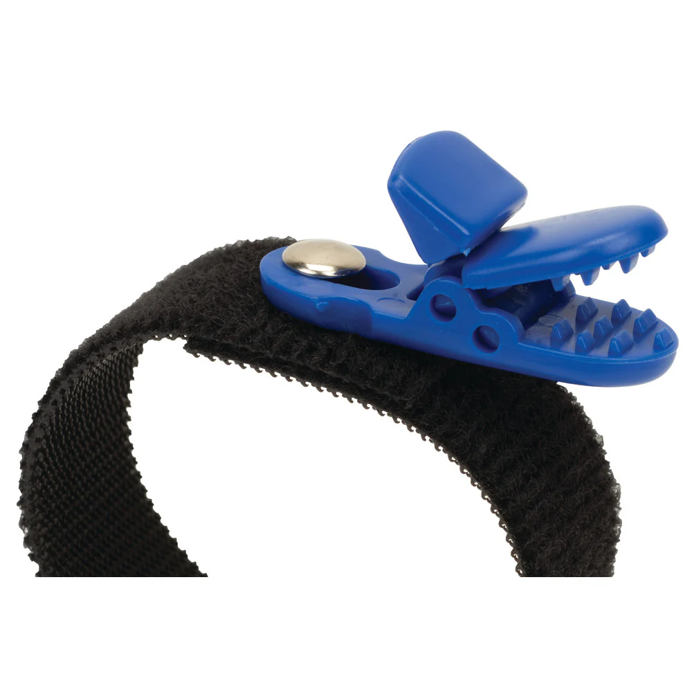 1 1/2" Blue, CueClip with Holder, Plastic - Image 4