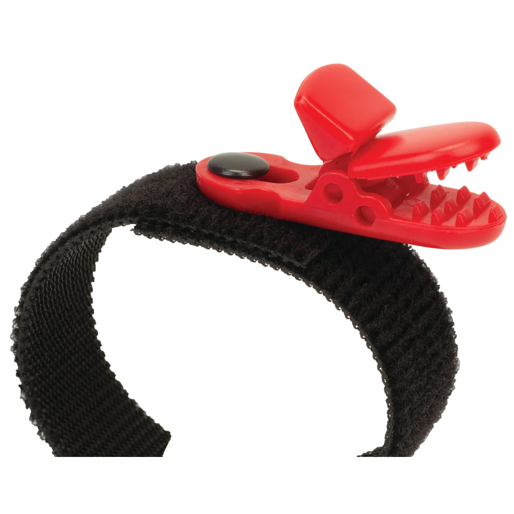 1 1/2" Red, CueClip with Holder, Plastic - Image 3