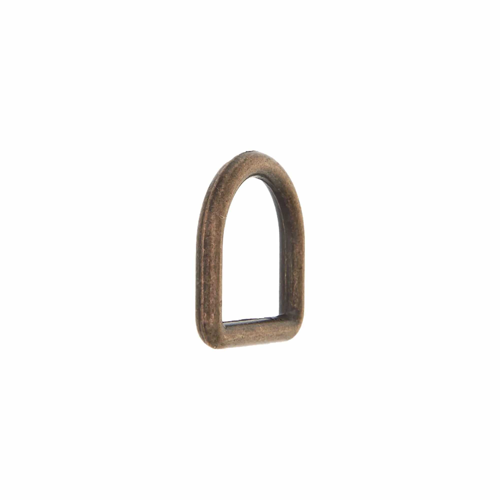 1/2" Antique Brass, Cast D-Ring, Zinc Alloy - Image 2