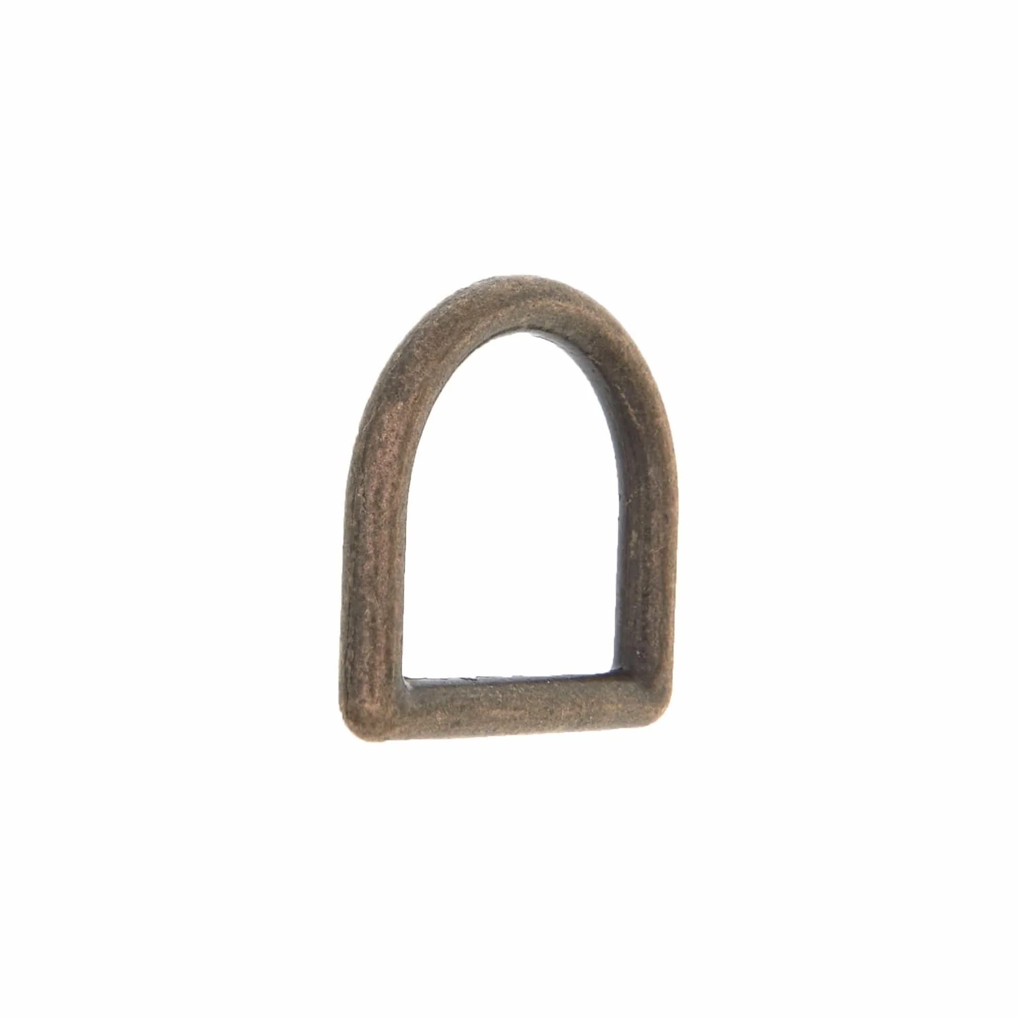 5/8" Antique Brass, Cast D-Ring, Zinc Alloy - Image 2